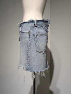 MADISONBLUE  5POKET DENIM MINI SKIRT(VW)