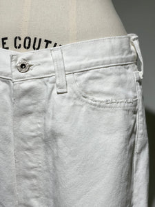 MADISONBLUE  CRASHED SAROUEL PT DENIM(WHITE)