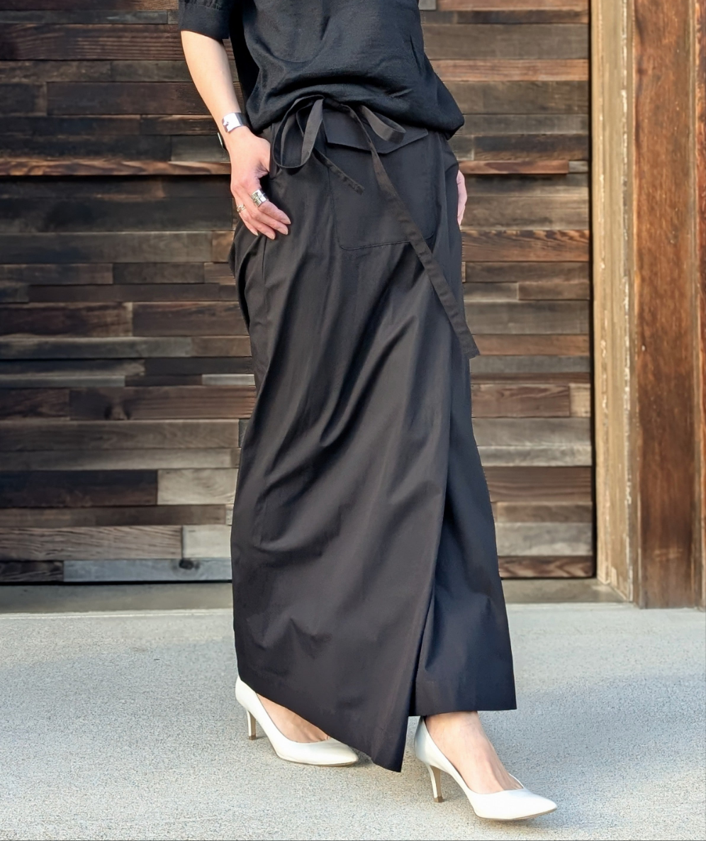 AEHRR 【Draping Wrap Skirt】
