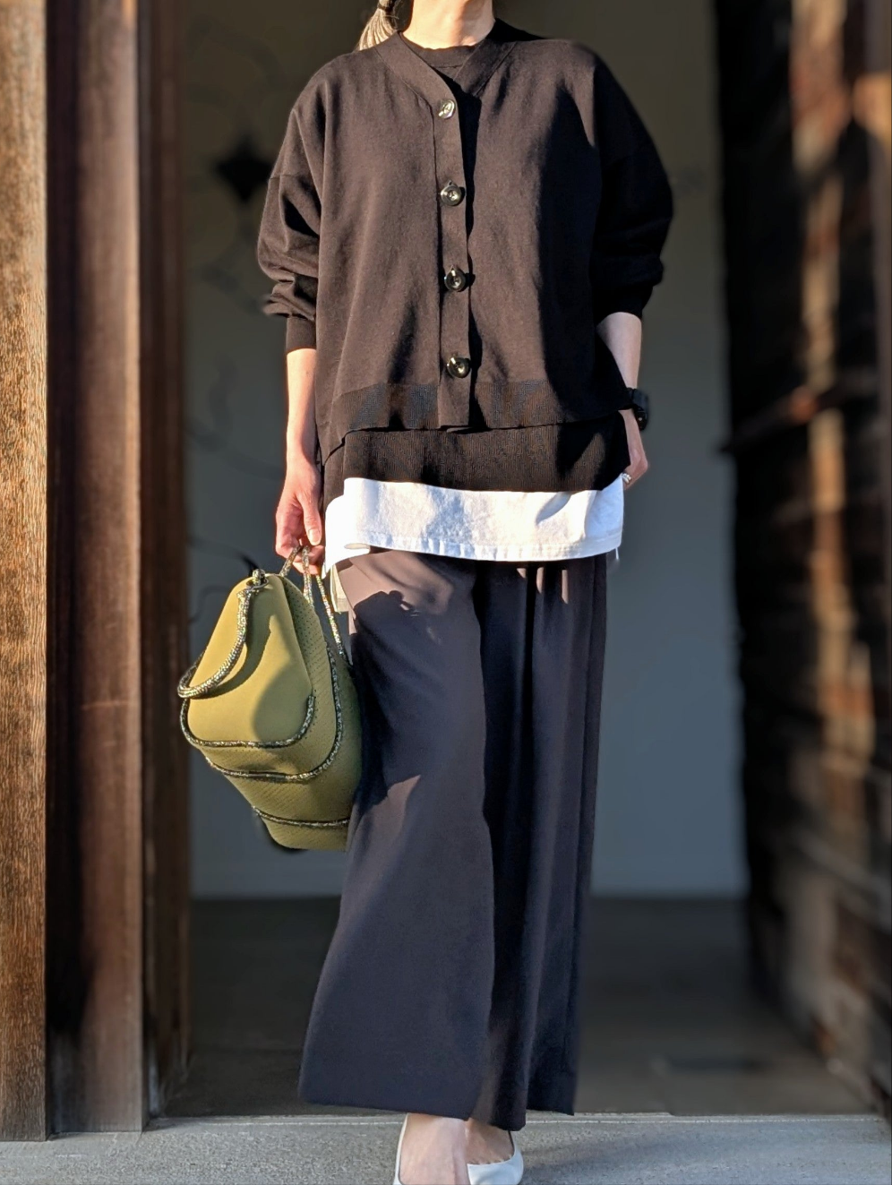 ENFOLD  BOX CARDIGAN