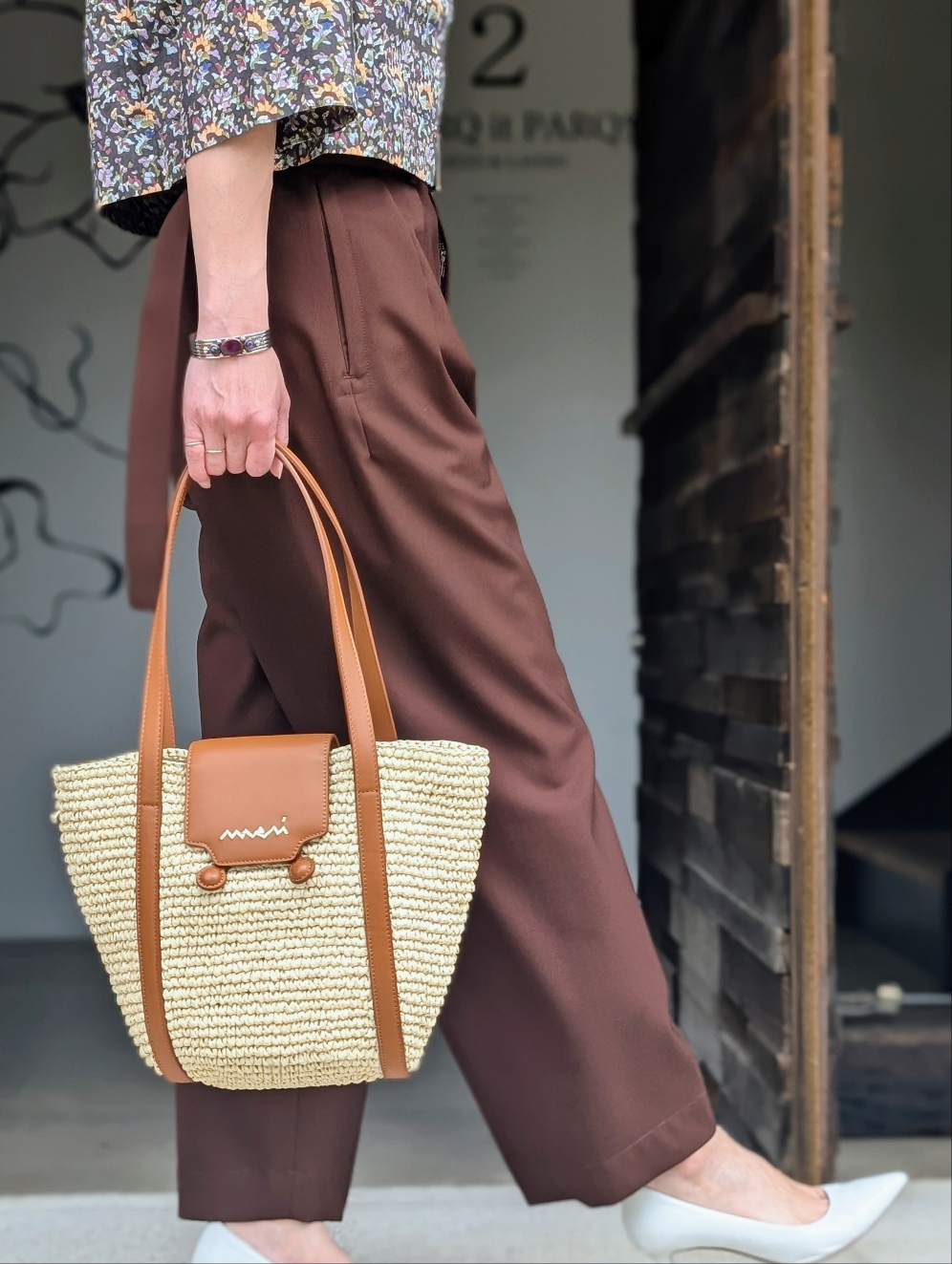 MARNI   SHMP0117U1P832100W16 Trunkaroo ビーチトートバッグ