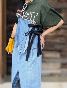 QUIITO DENIM BUSTIER