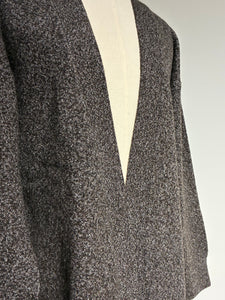 SEEALL  SAU51 KJ681M YAK WOOL MELANGE NORA CARDIGAN