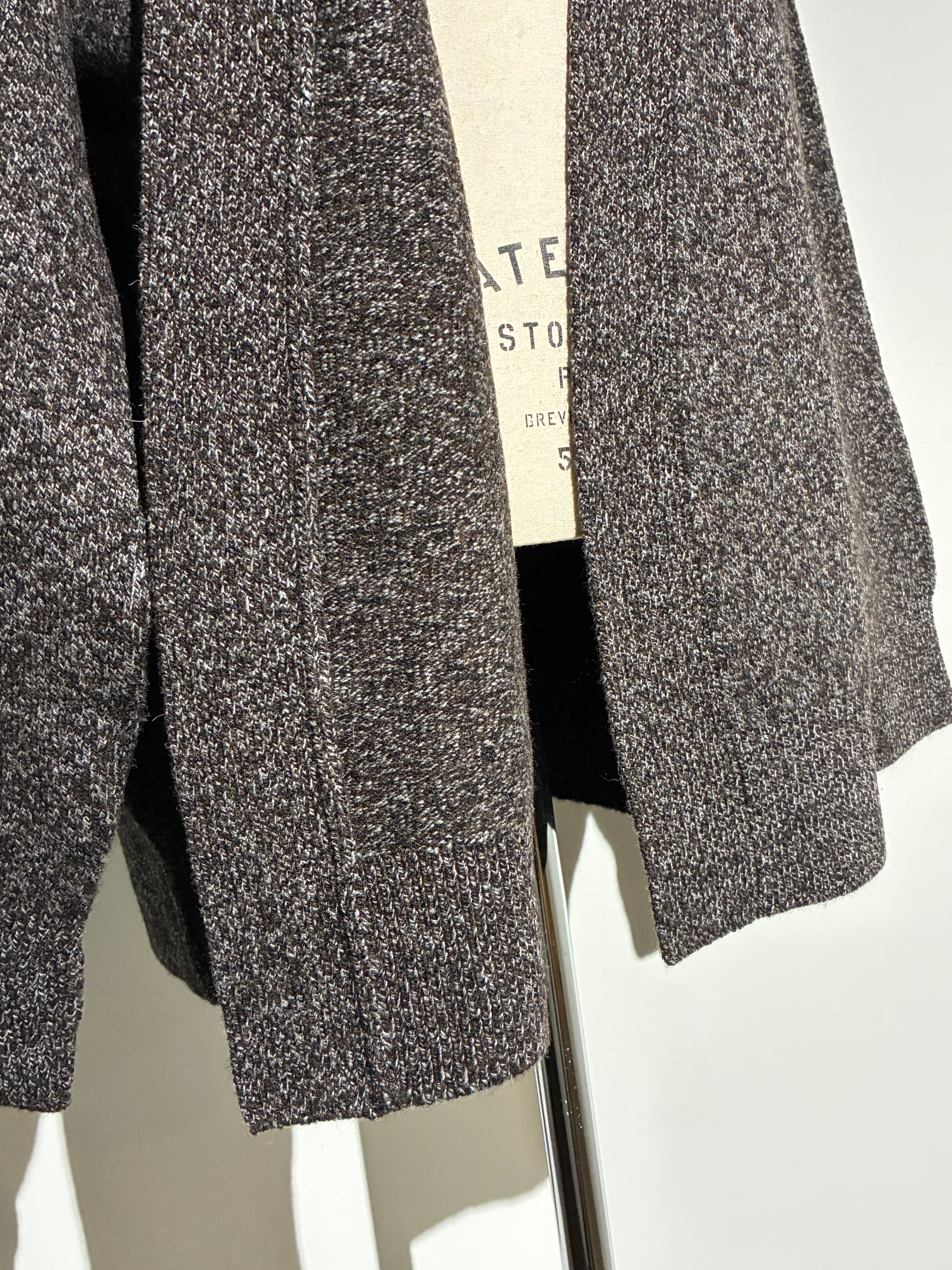 SEEALL  SAU51 KJ681M YAK WOOL MELANGE NORA CARDIGAN
