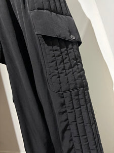 yohji yamamoto HL-P16-836 Ta TUXEDO OUT POCKET PADDED PANTS