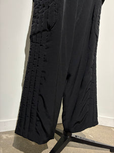 yohji yamamoto HL-P16-836 Ta TUXEDO OUT POCKET PADDED PANTS
