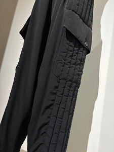 yohji yamamoto HL-P16-836 Ta TUXEDO OUT POCKET PADDED PANTS