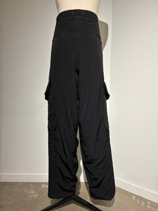 yohji yamamoto HL-P16-836 Ta TUXEDO OUT POCKET PADDED PANTS