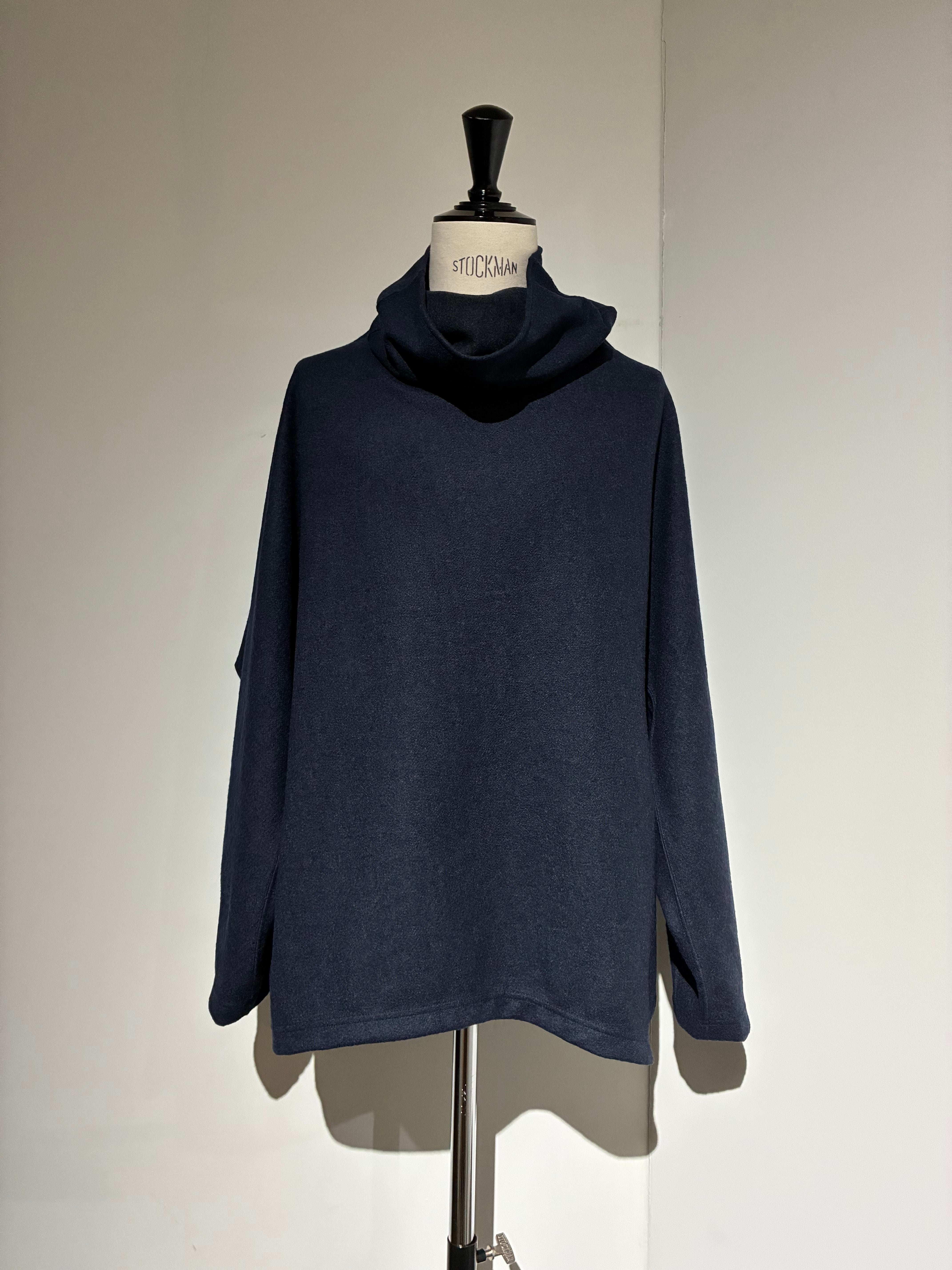 nonnotte N-25A-048 Draping Big H/N Pullover