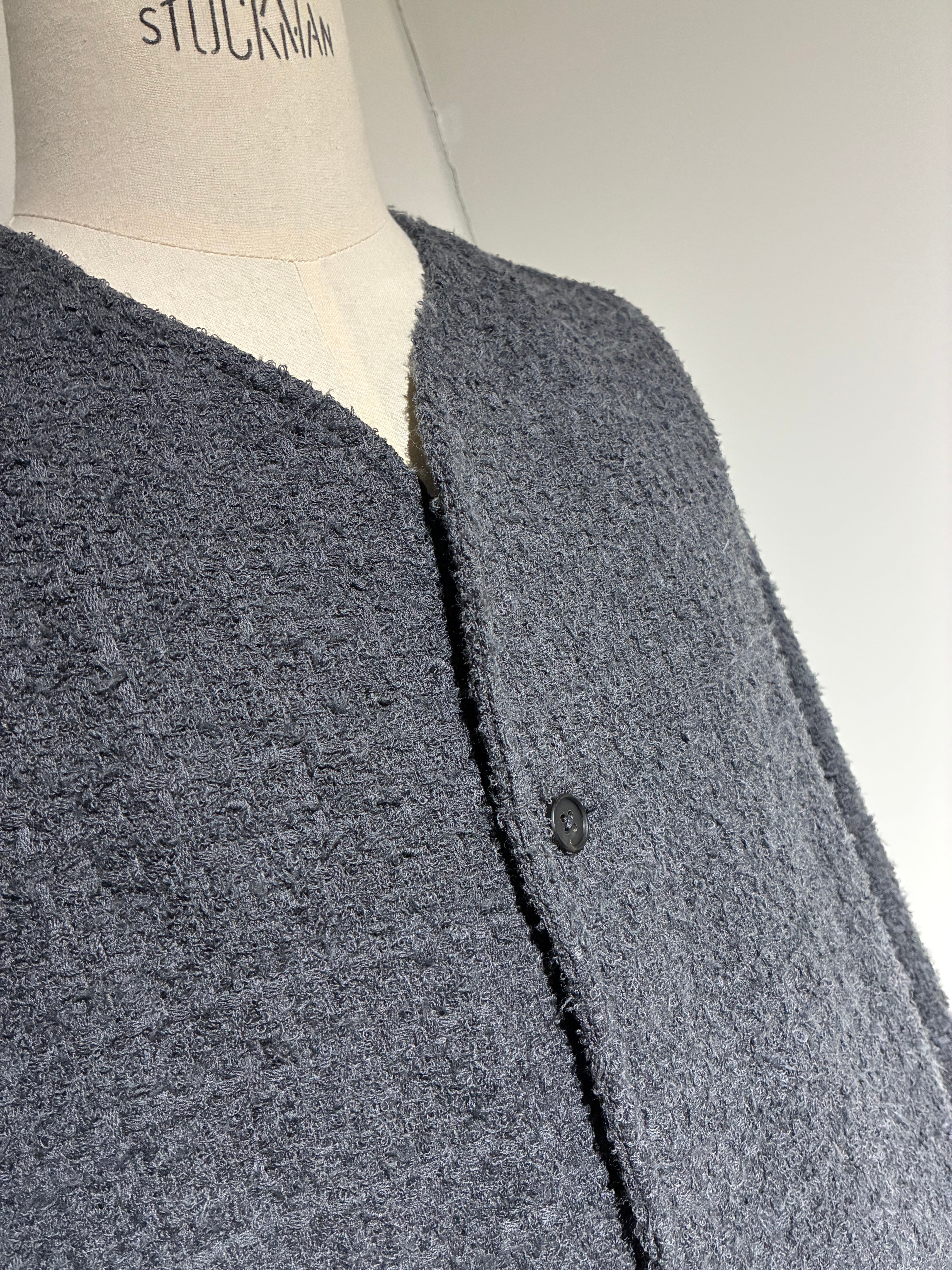 nonnotte N-25A-023 No Collar Shirt Jacket