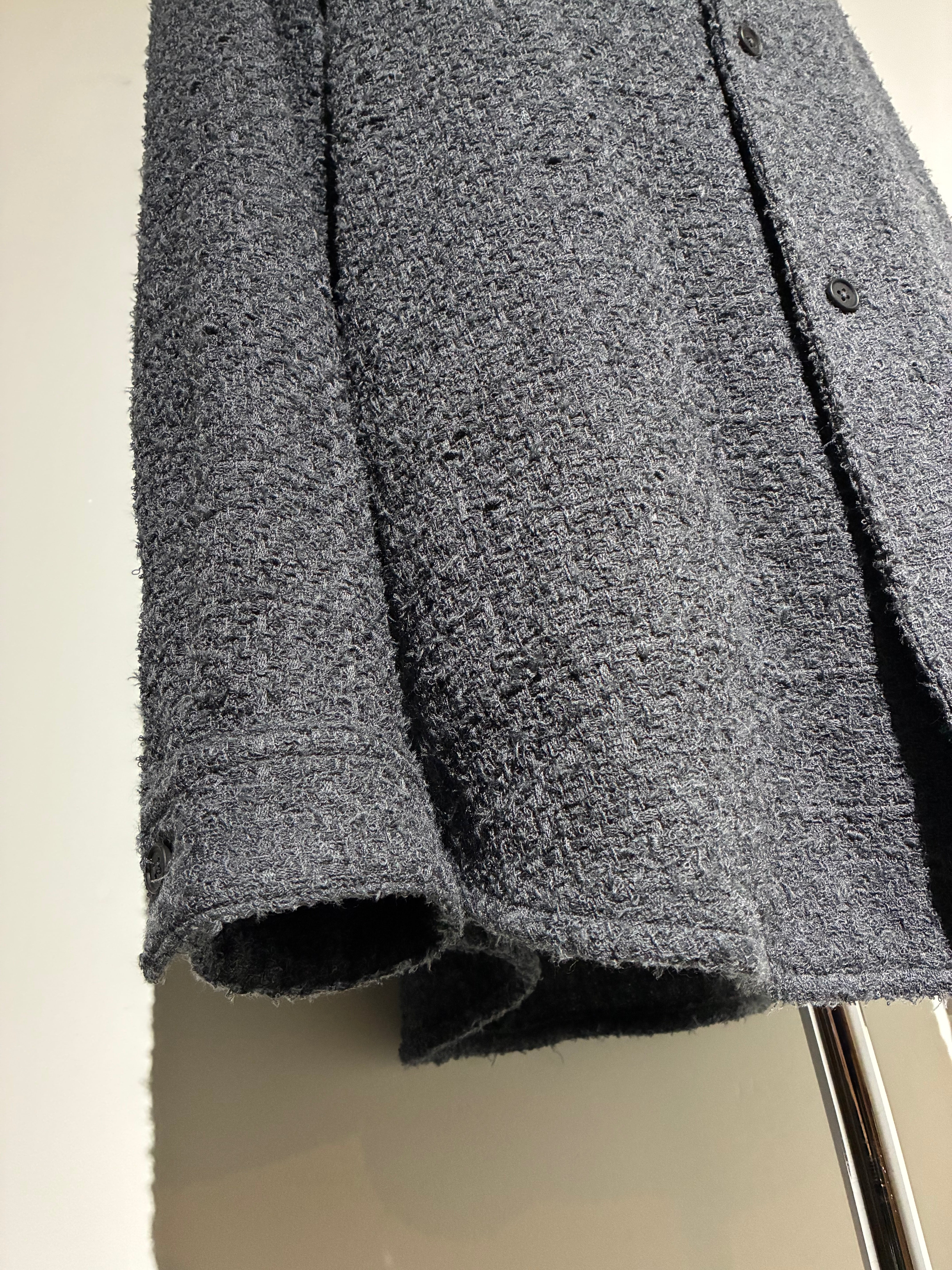 nonnotte N-25A-023 No Collar Shirt Jacket