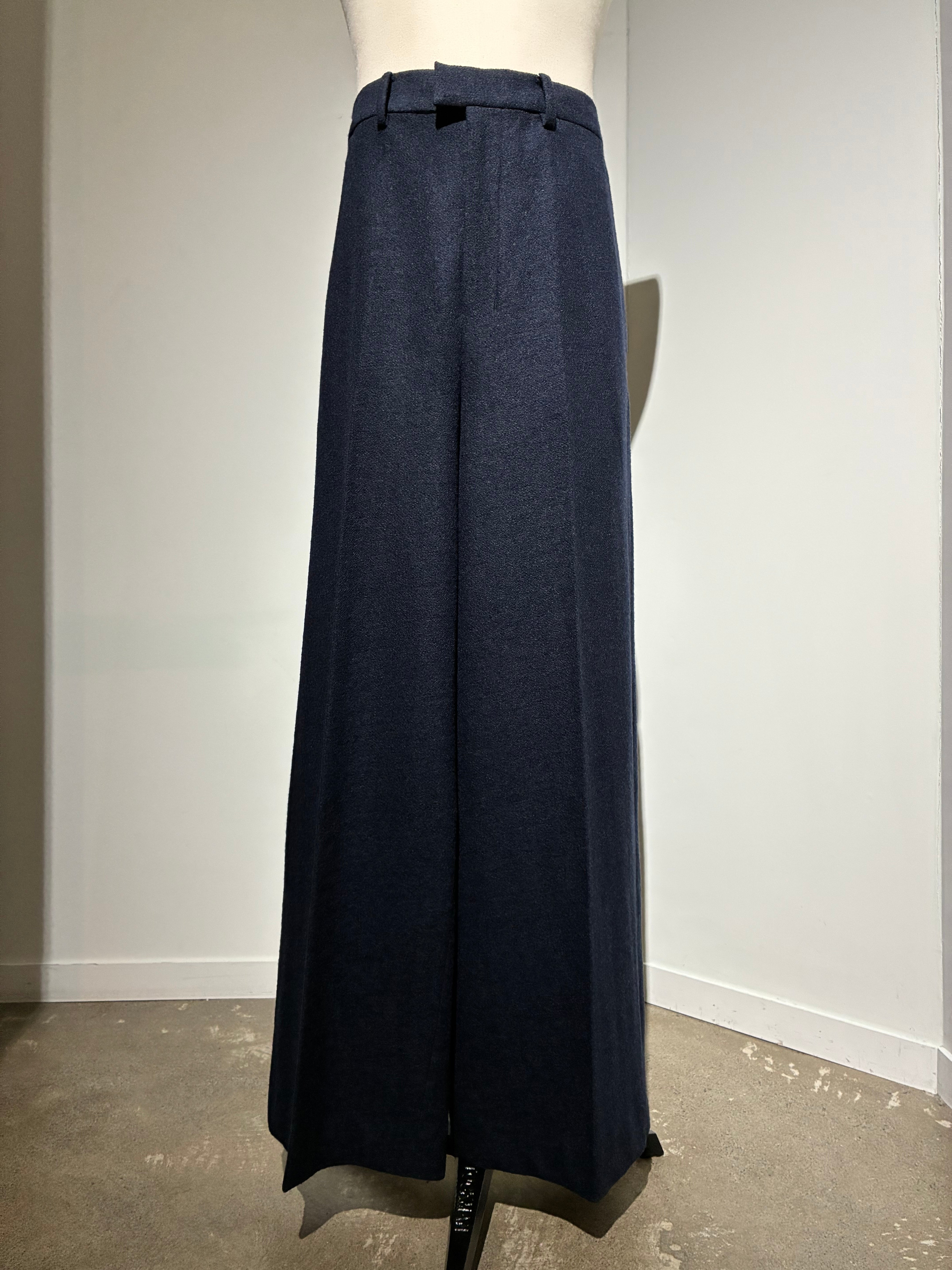 nonnotte N-25A-049 Wide Straight Trousers