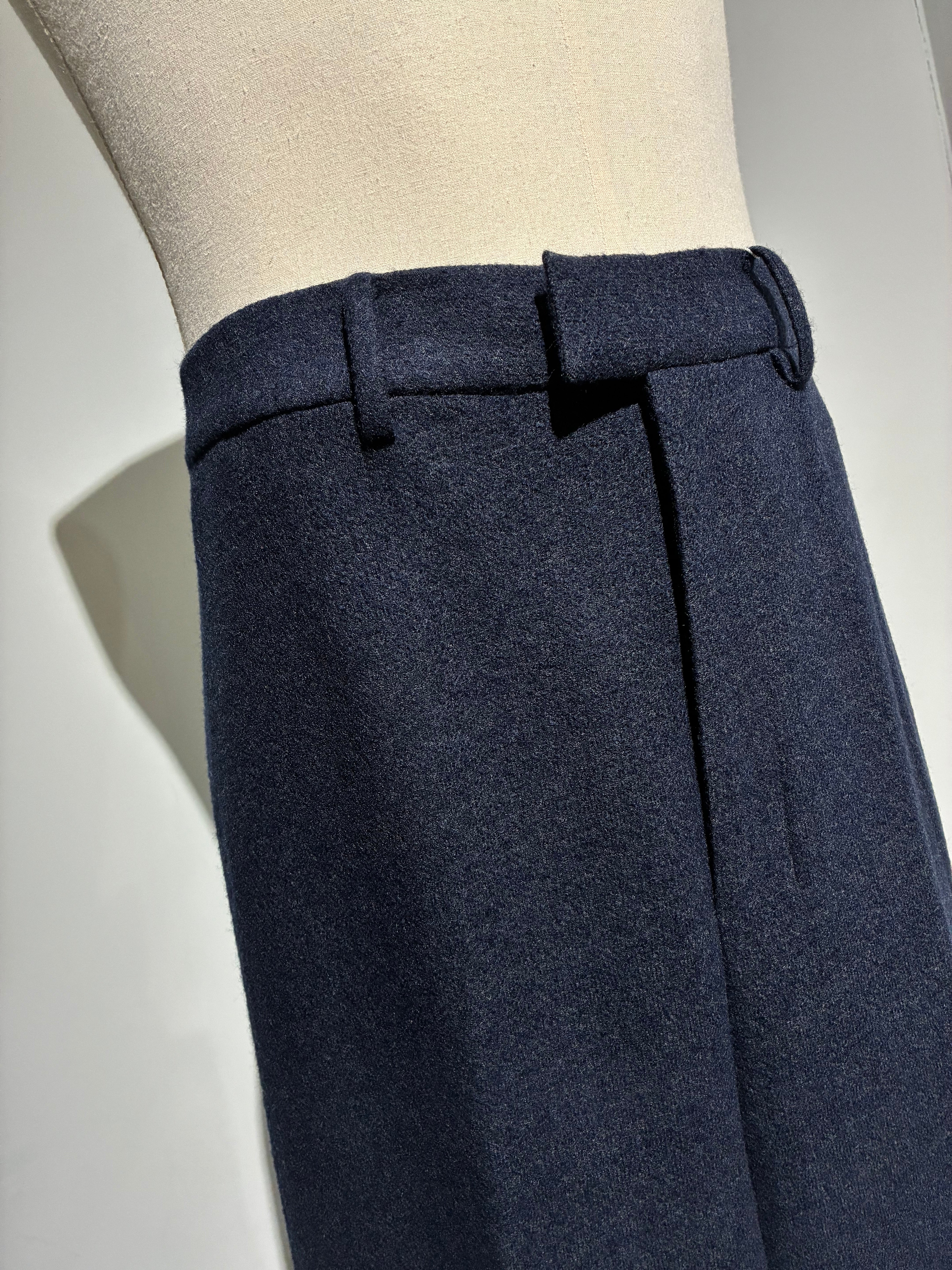 nonnotte N-25A-049 Wide Straight Trousers