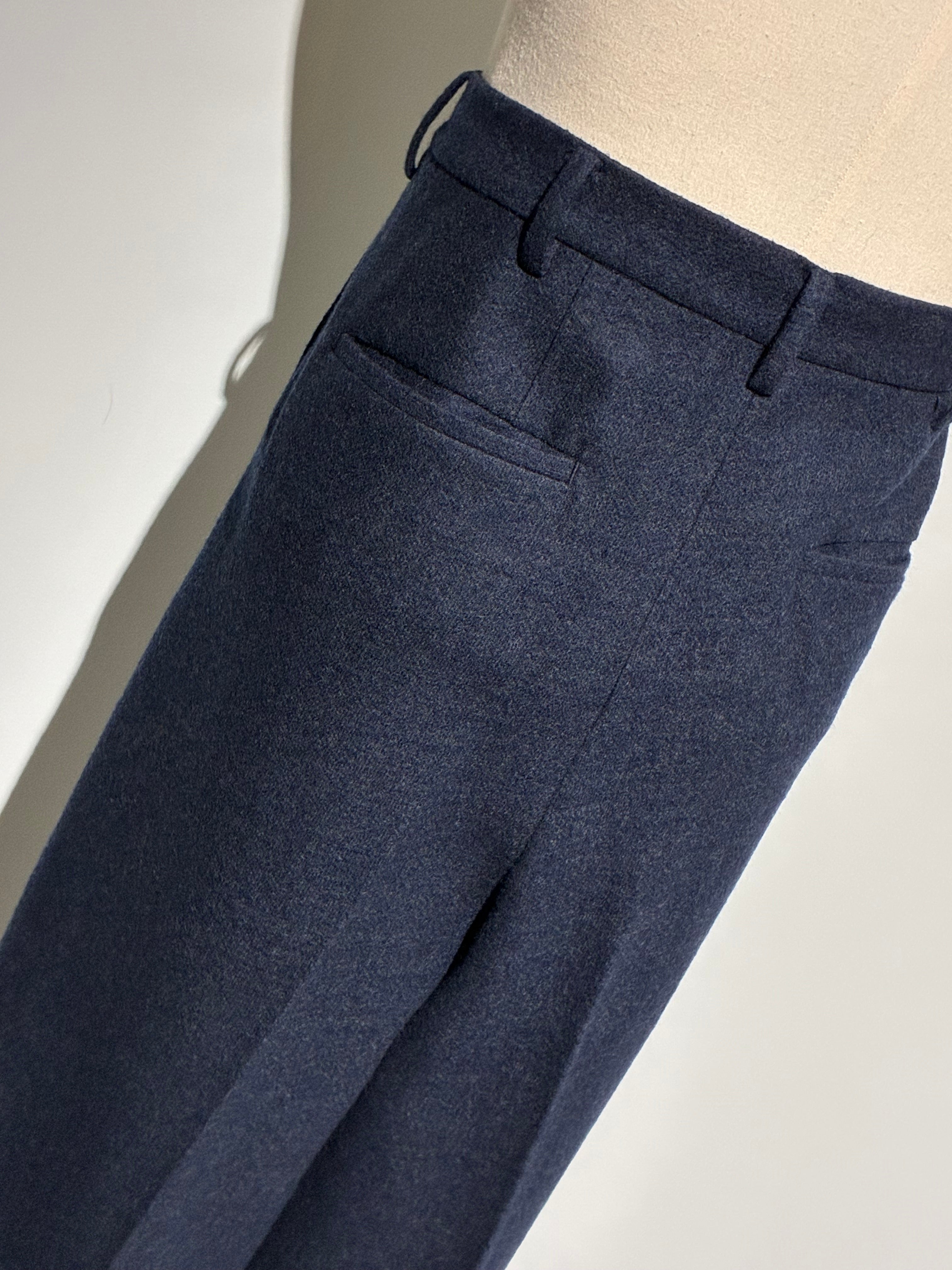 nonnotte N-25A-049 Wide Straight Trousers