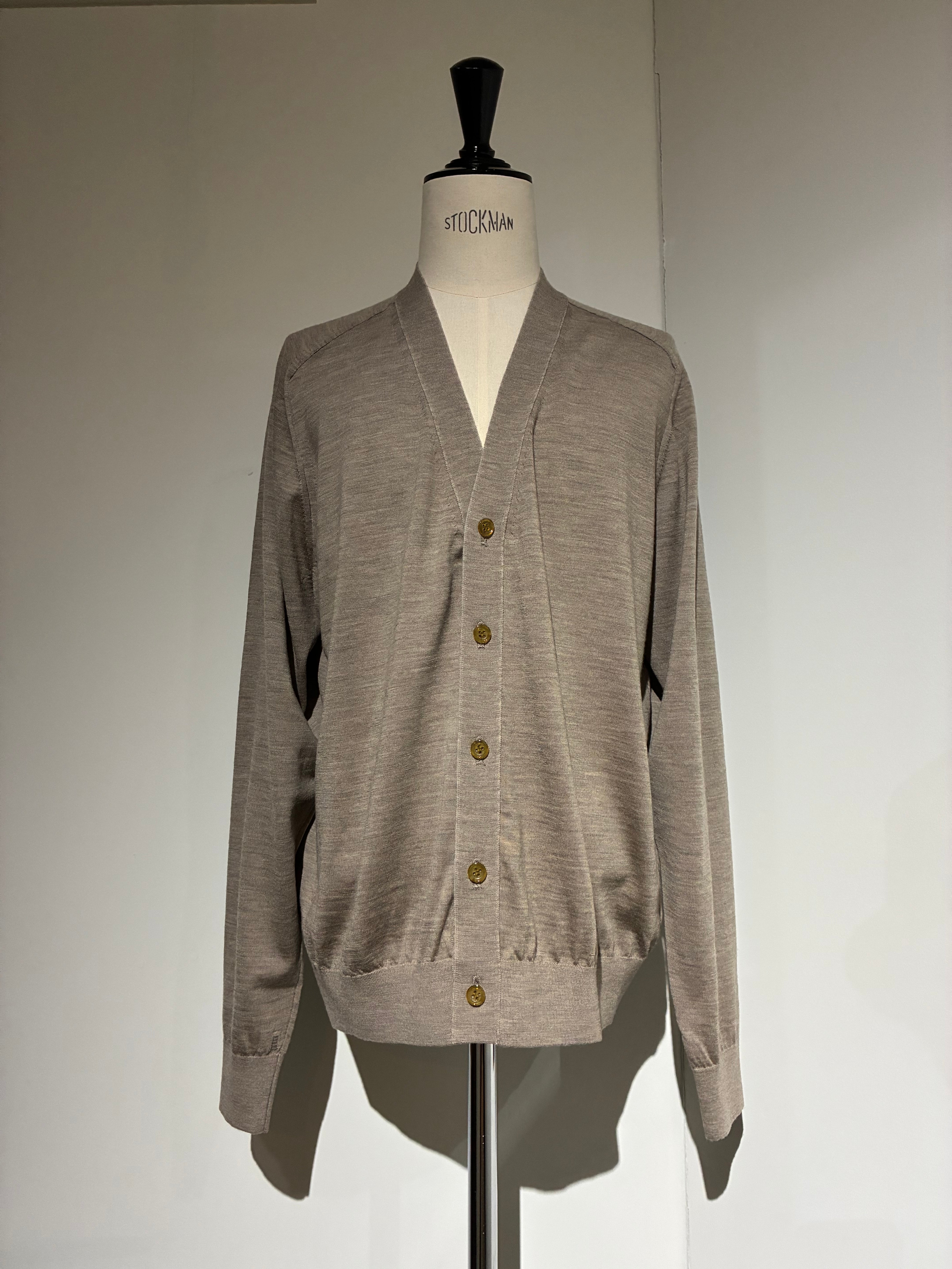 UMEDA 16GG V NECK CARDIGAN (UM302-UCD16)