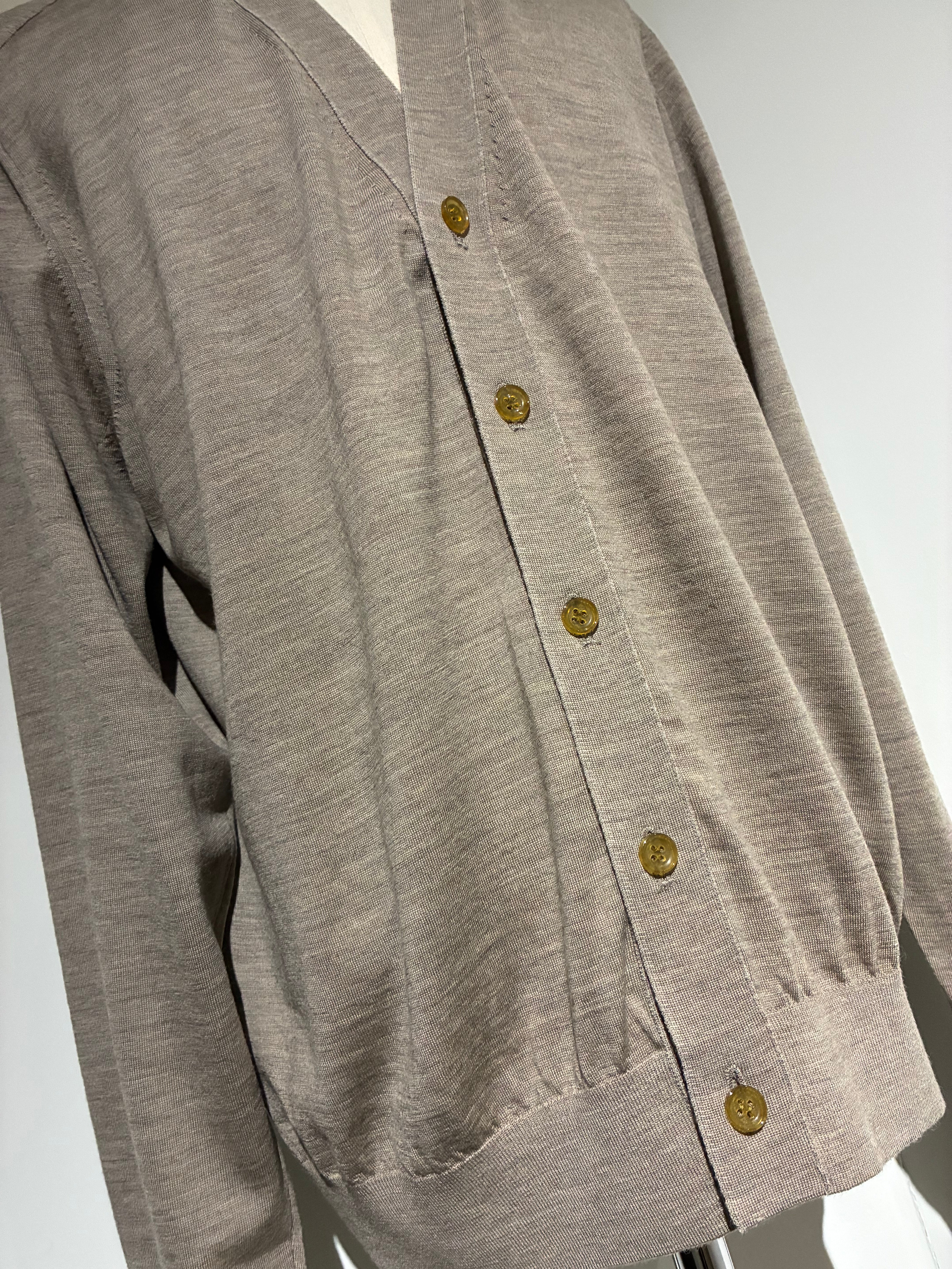 UMEDA 16GG V NECK CARDIGAN (UM302-UCD16)