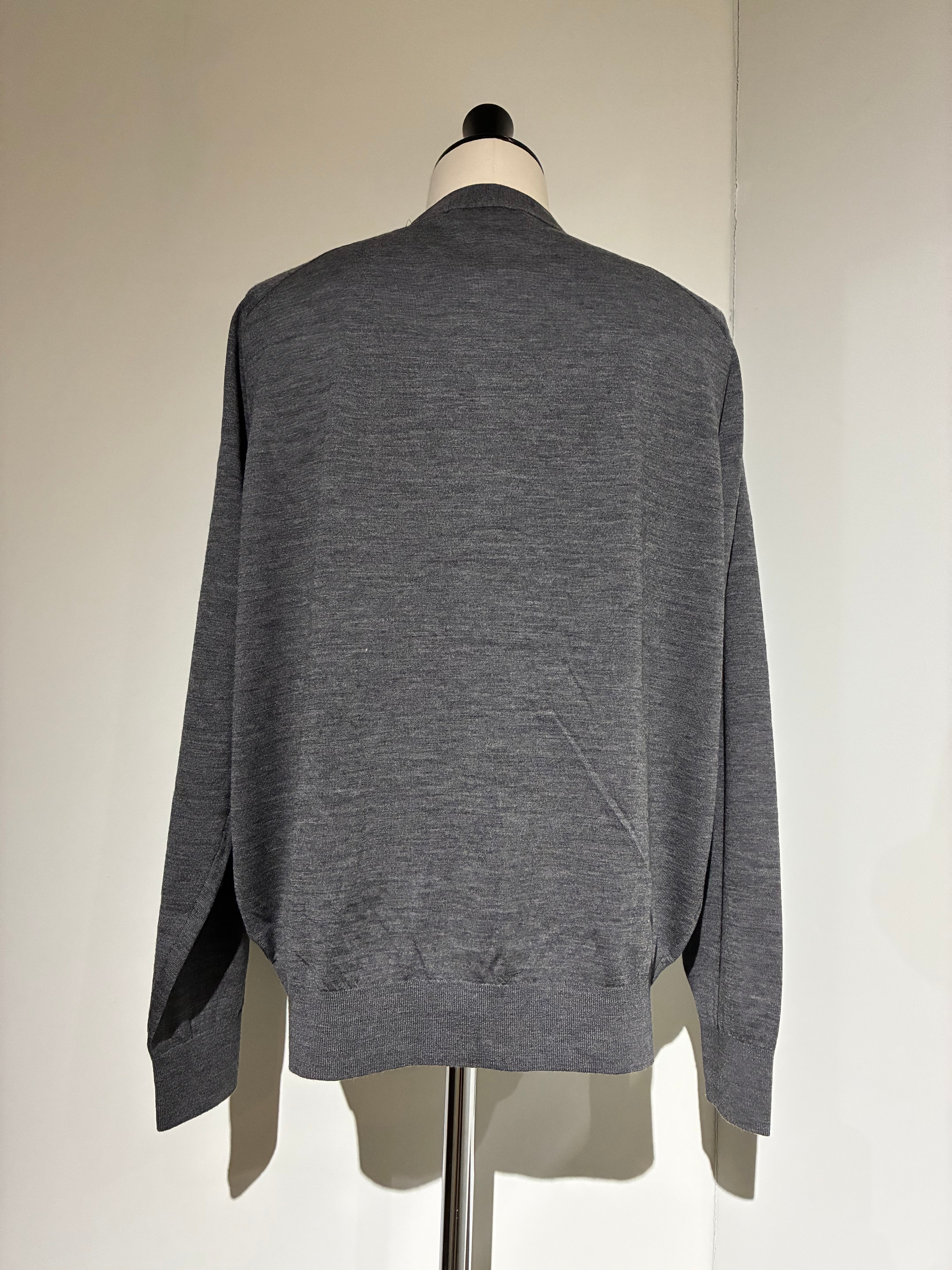 UMEDA 16GG V NECK CARDIGAN (UM302-UCD16)