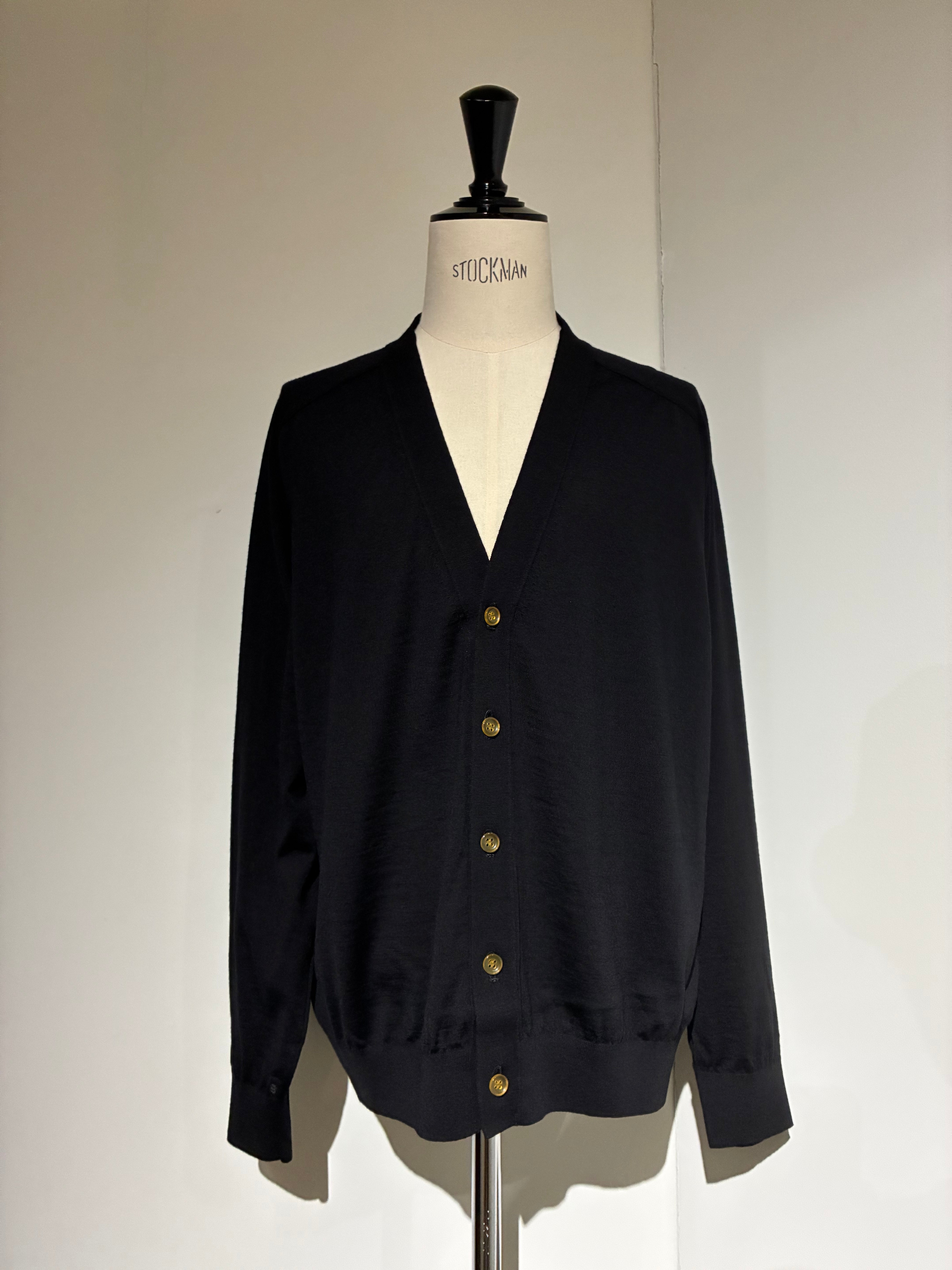 UMEDA 16GG V NECK CARDIGAN (UM302-UCD16)