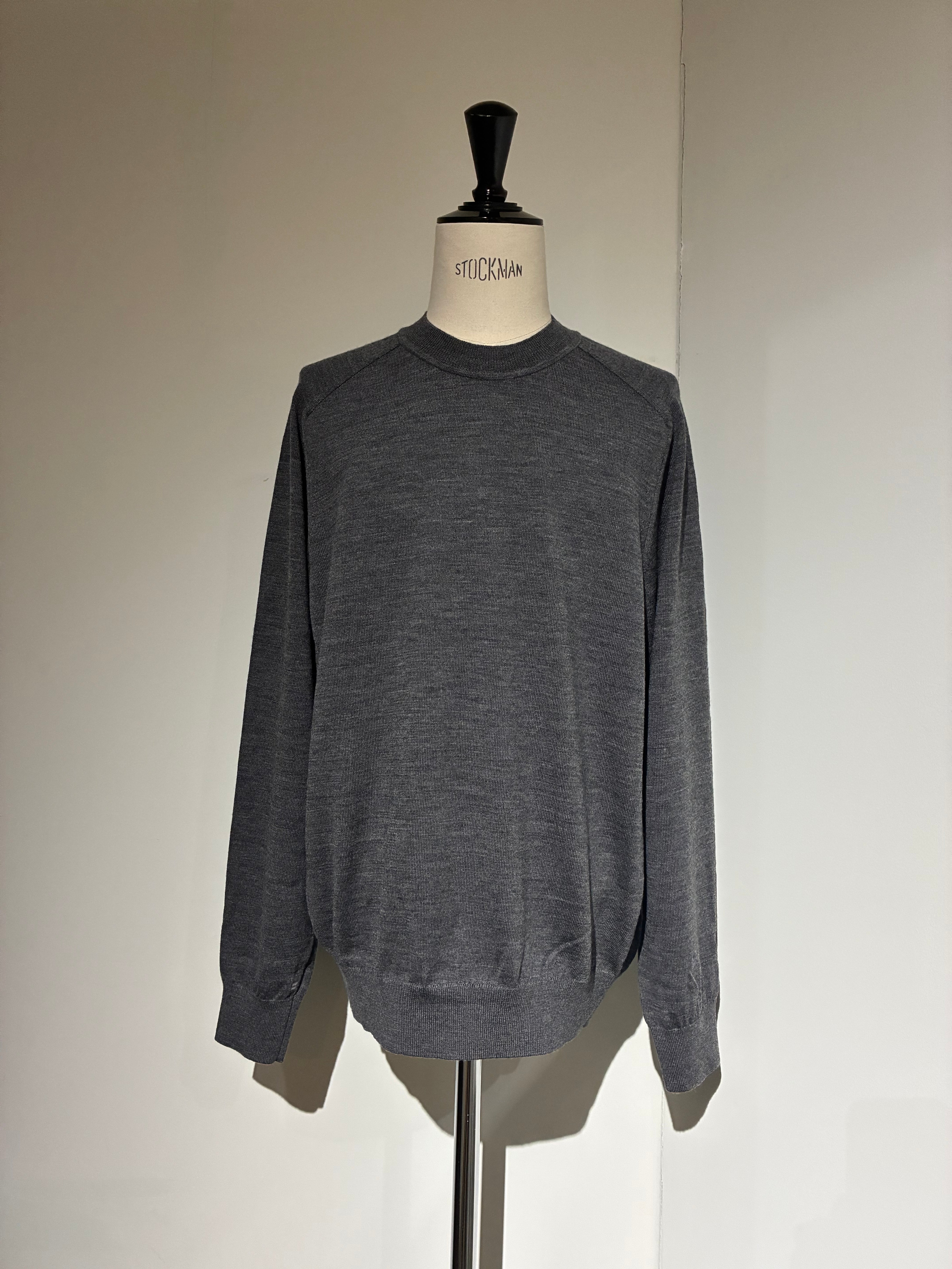 UMEDA 12GG CREW NECK PULLOVER (UM302-UPO12)