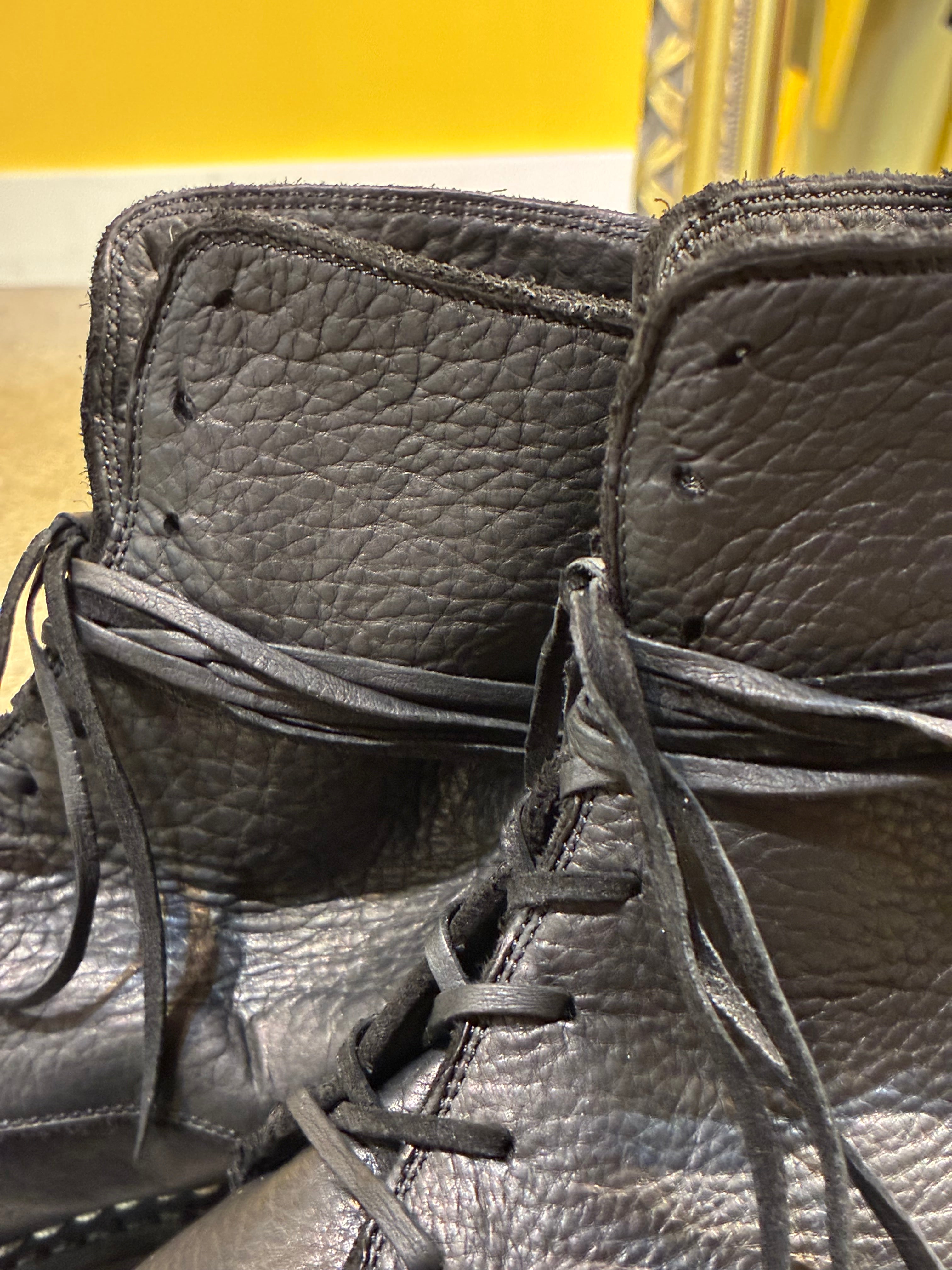 GUIDI 795V_N LACE UP BOOTS( BISON FULL GRAIN)