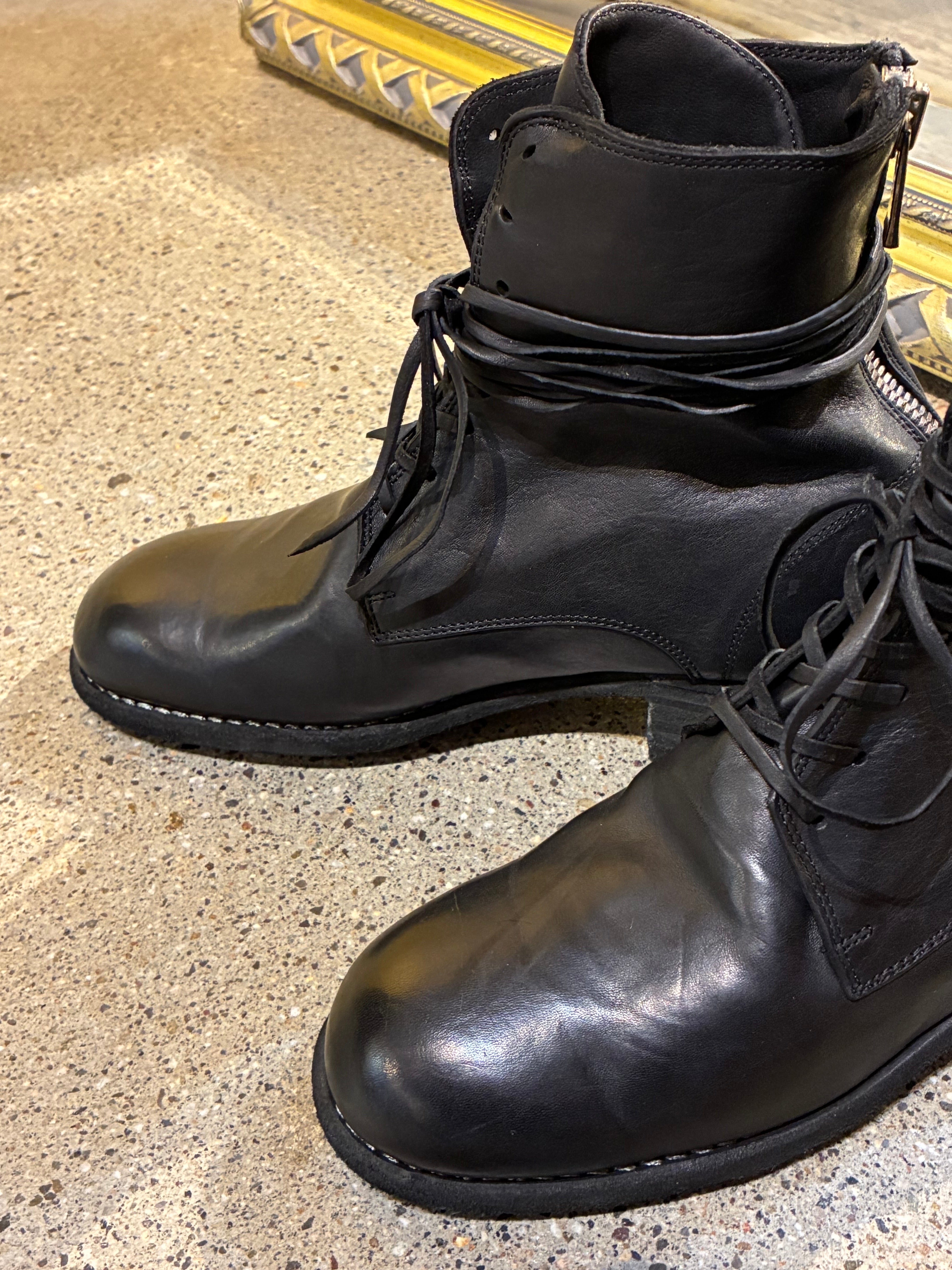 GUIDI 795BZ LACE UP BOOTS(SOFT HORSE FULL GRAIN)