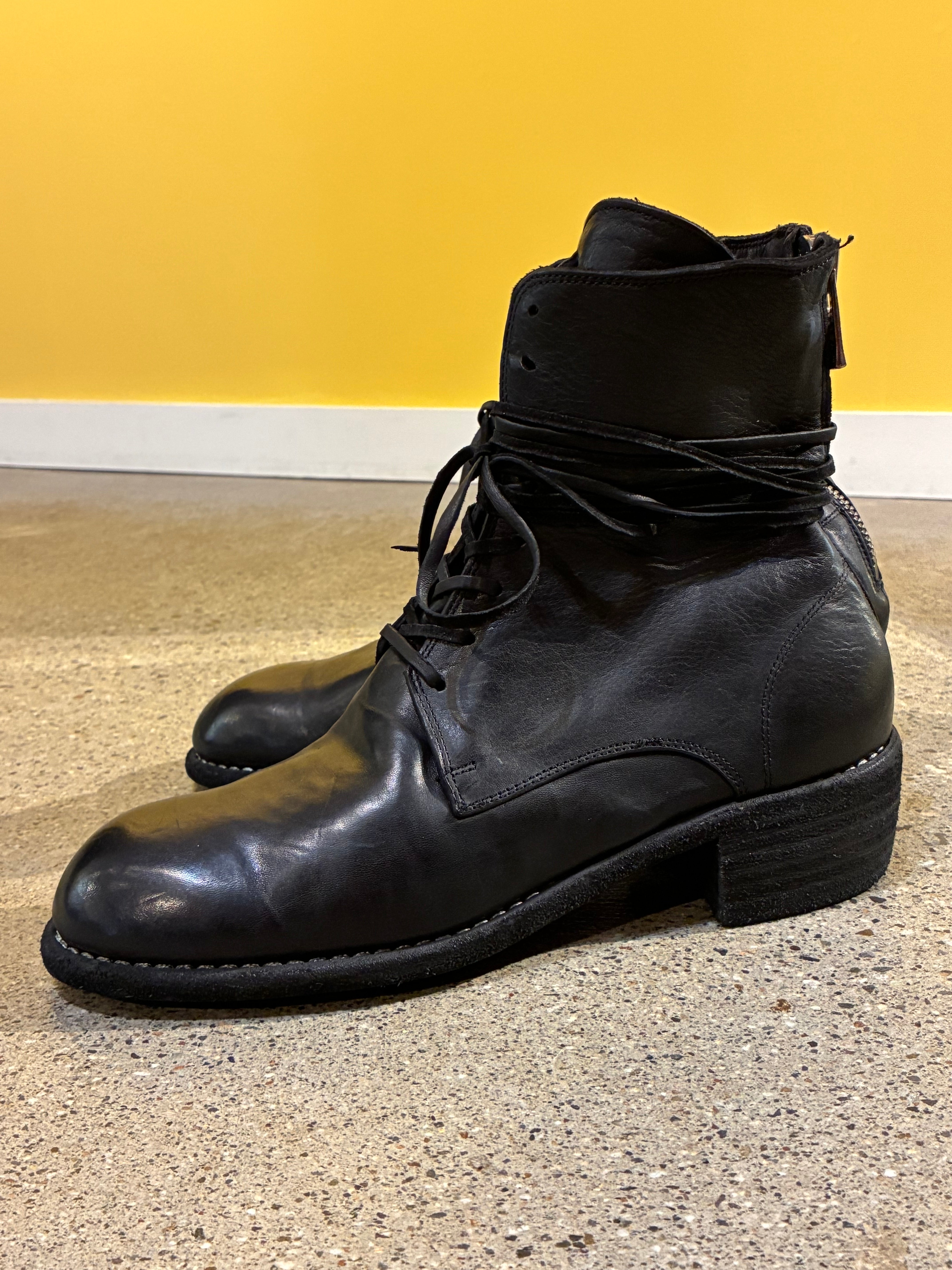 GUIDI 795BZ LACE UP BOOTS(SOFT HORSE FULL GRAIN)