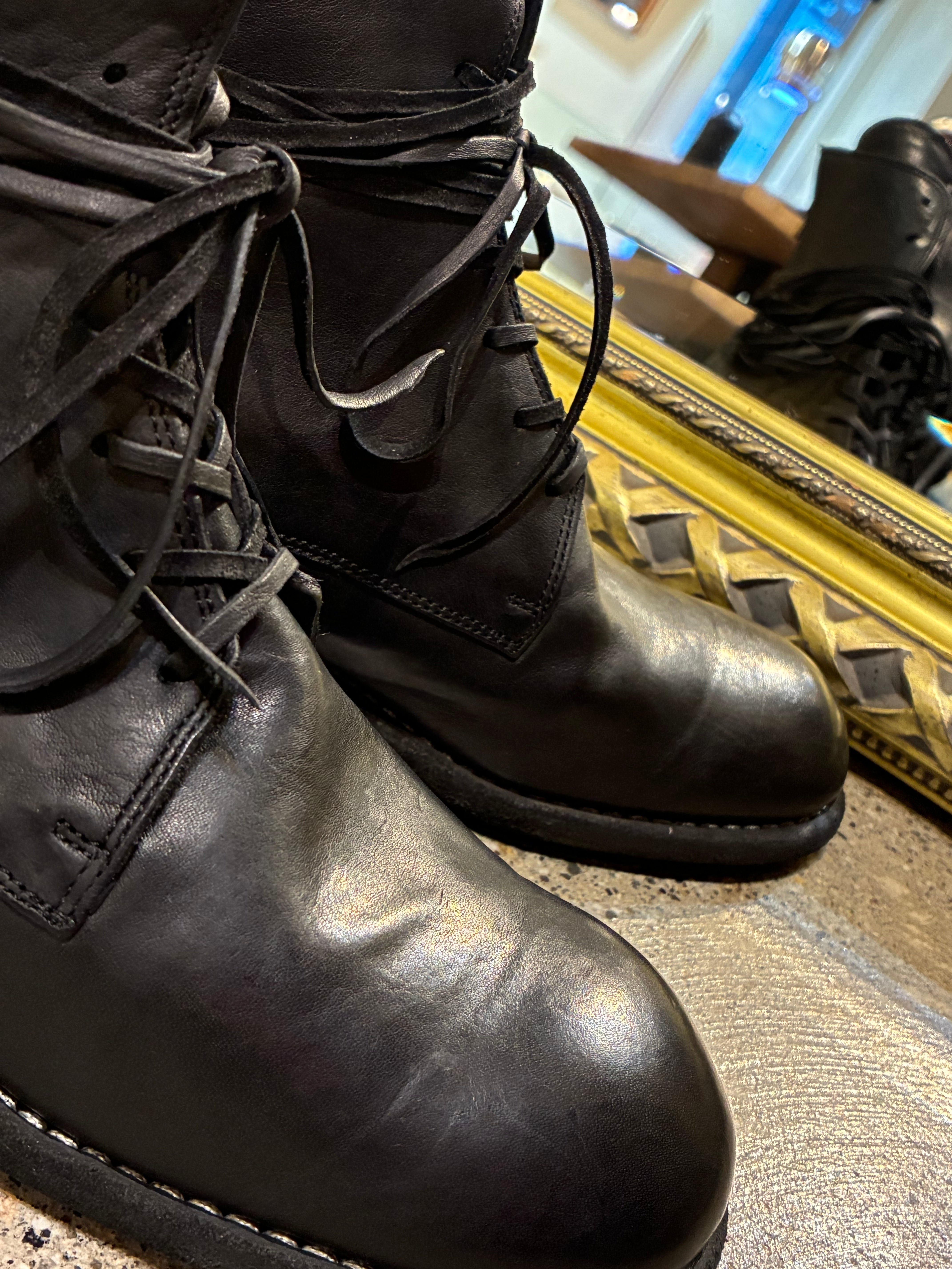 GUIDI 795BZ LACE UP BOOTS(SOFT HORSE FULL GRAIN)