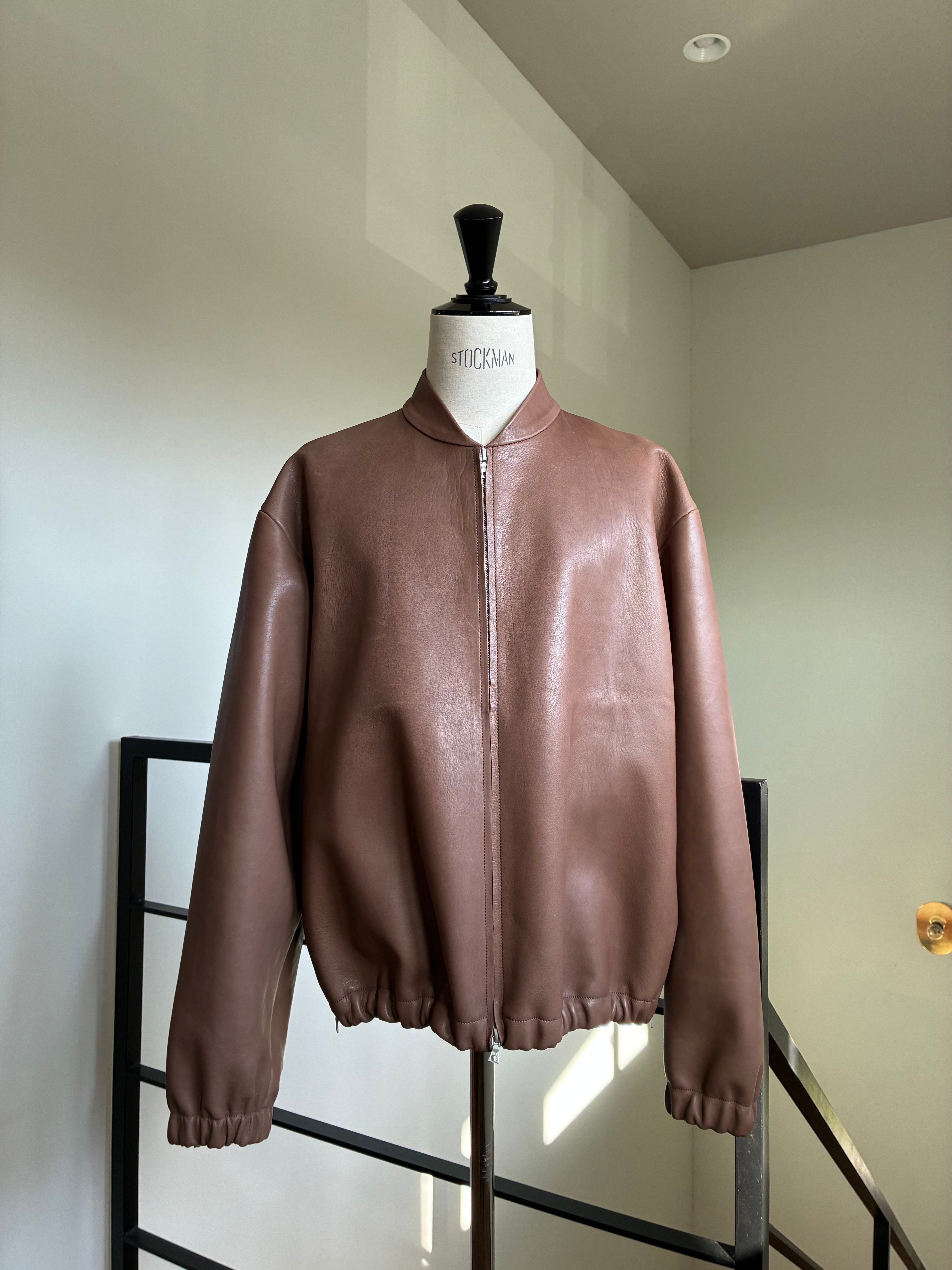 GABRIELA COLL GARMENTS NO.306 SIX ZIP LEATHER JACKET