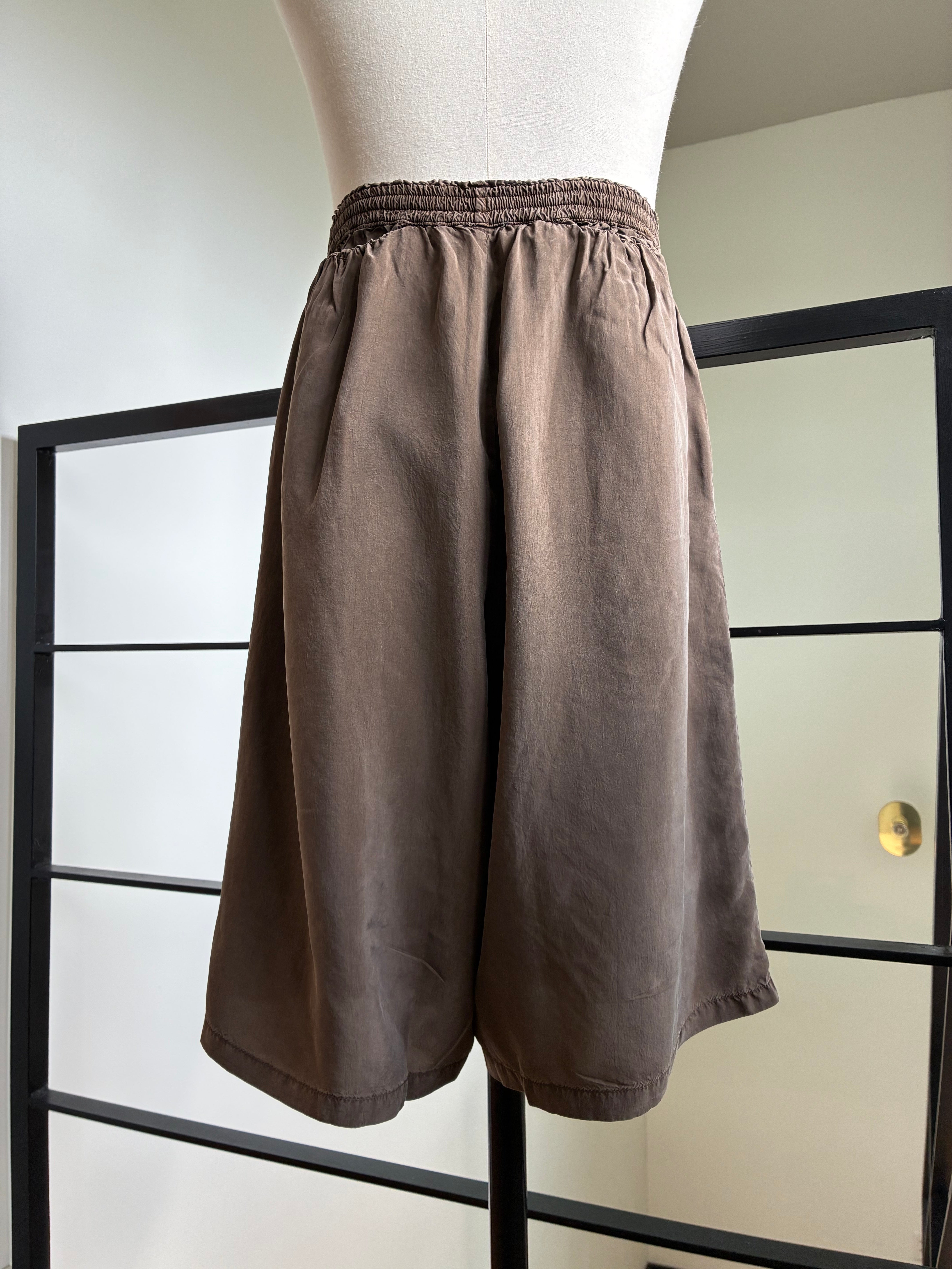 GABRIELA COLL GARMENTS NO.259 CUPRO SHORT TROUSERS