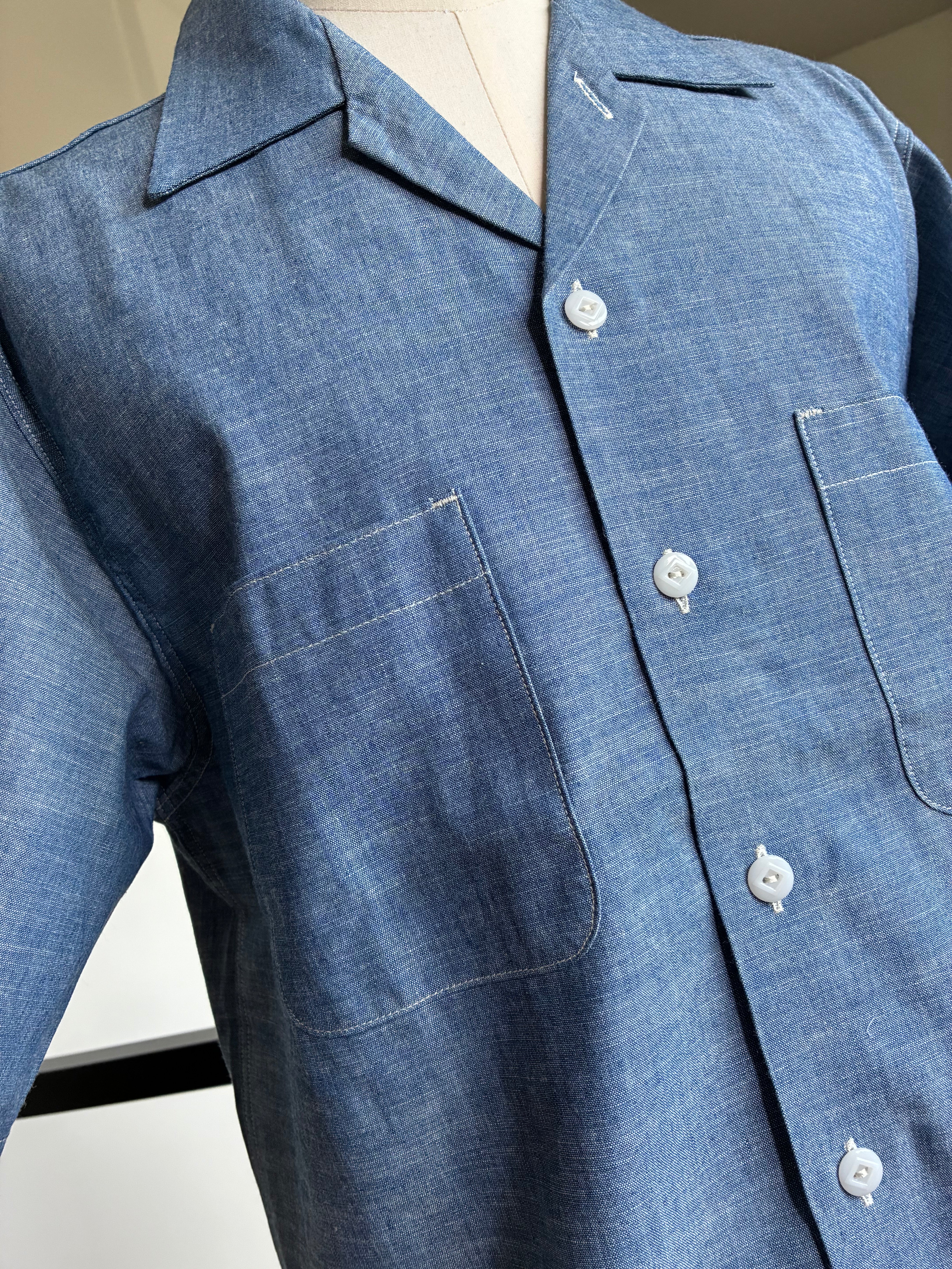 BIG YANK 1954 QLS CHAMBRAY SHIRT
