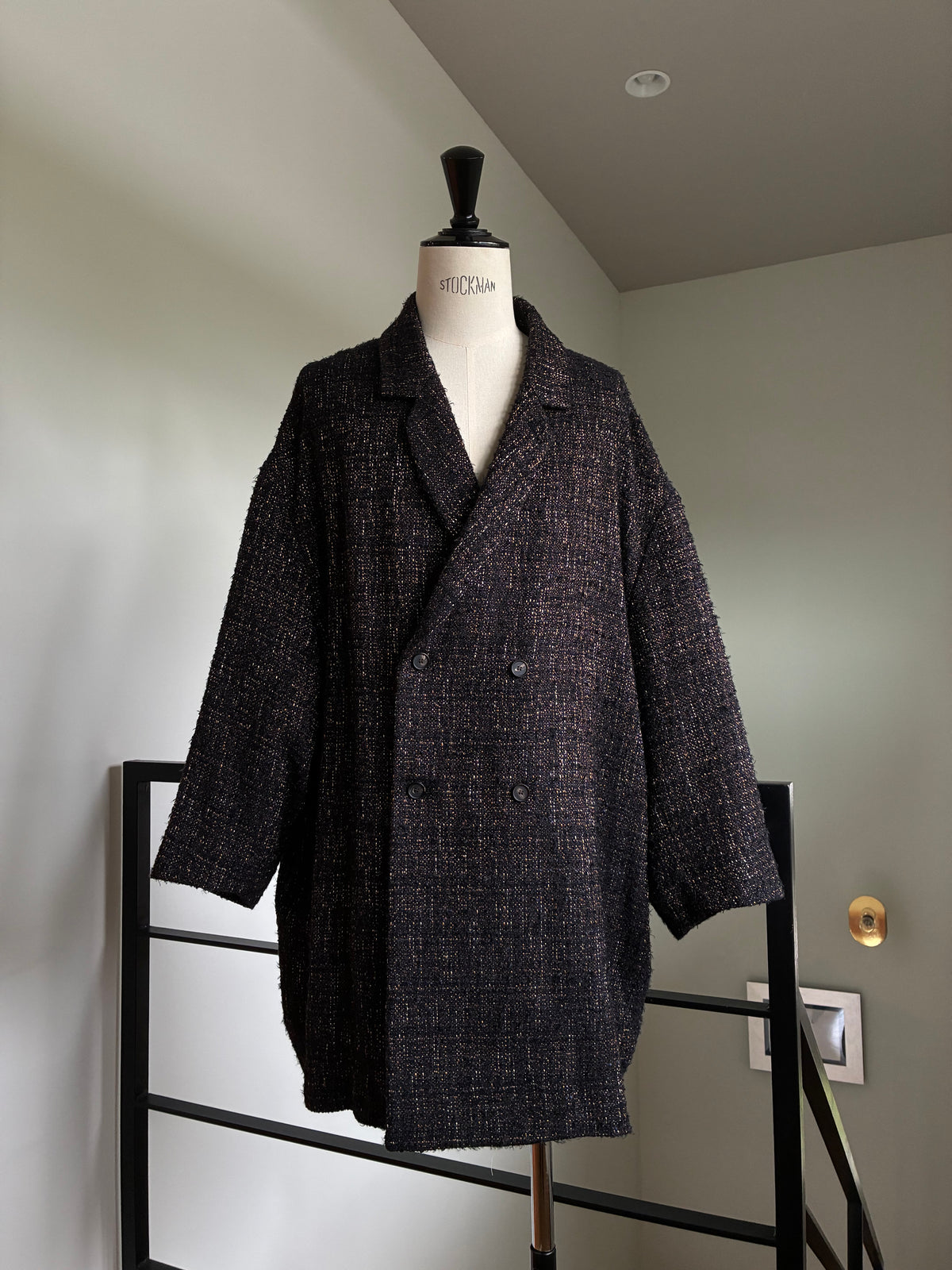 SEEALL  SAU61 CT182(WK-003) EXTRA OVERSIZED HALF COAT