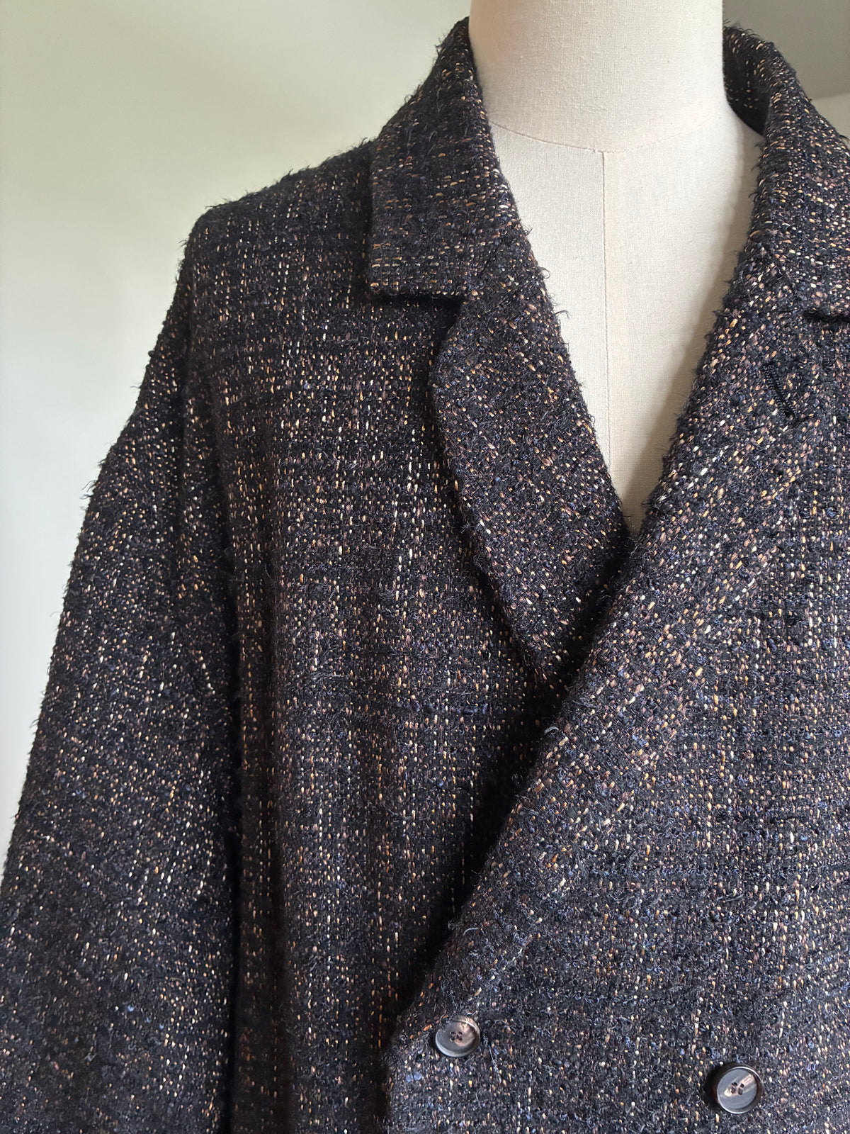 SEEALL  SAU61 CT182(WK-003) EXTRA OVERSIZED HALF COAT