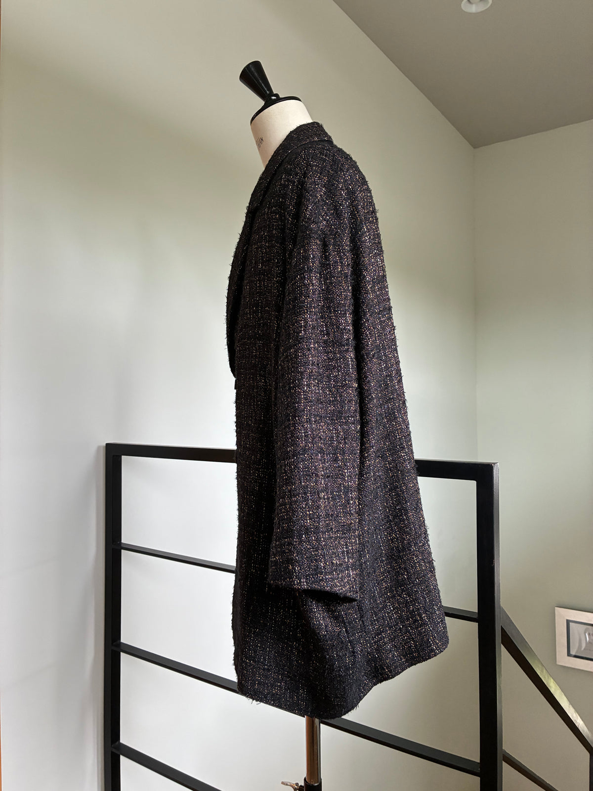 SEEALL  SAU61 CT182(WK-003) EXTRA OVERSIZED HALF COAT