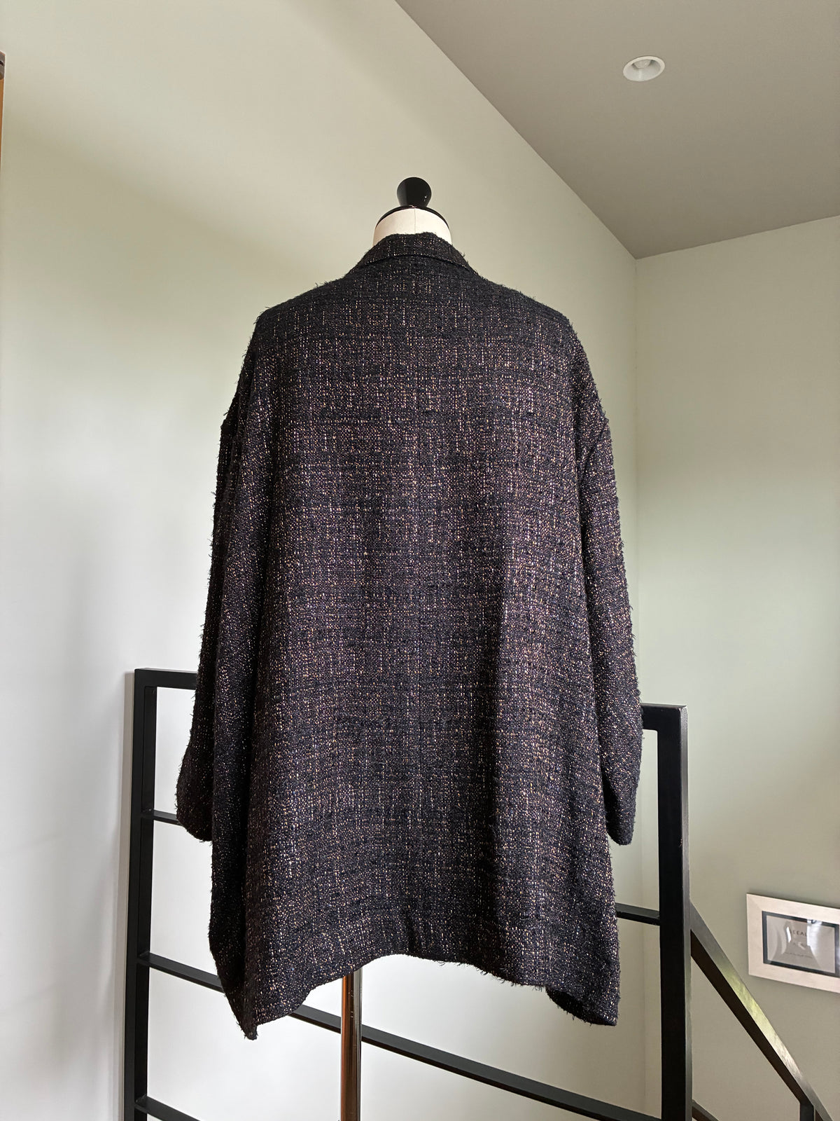 SEEALL  SAU61 CT182(WK-003) EXTRA OVERSIZED HALF COAT