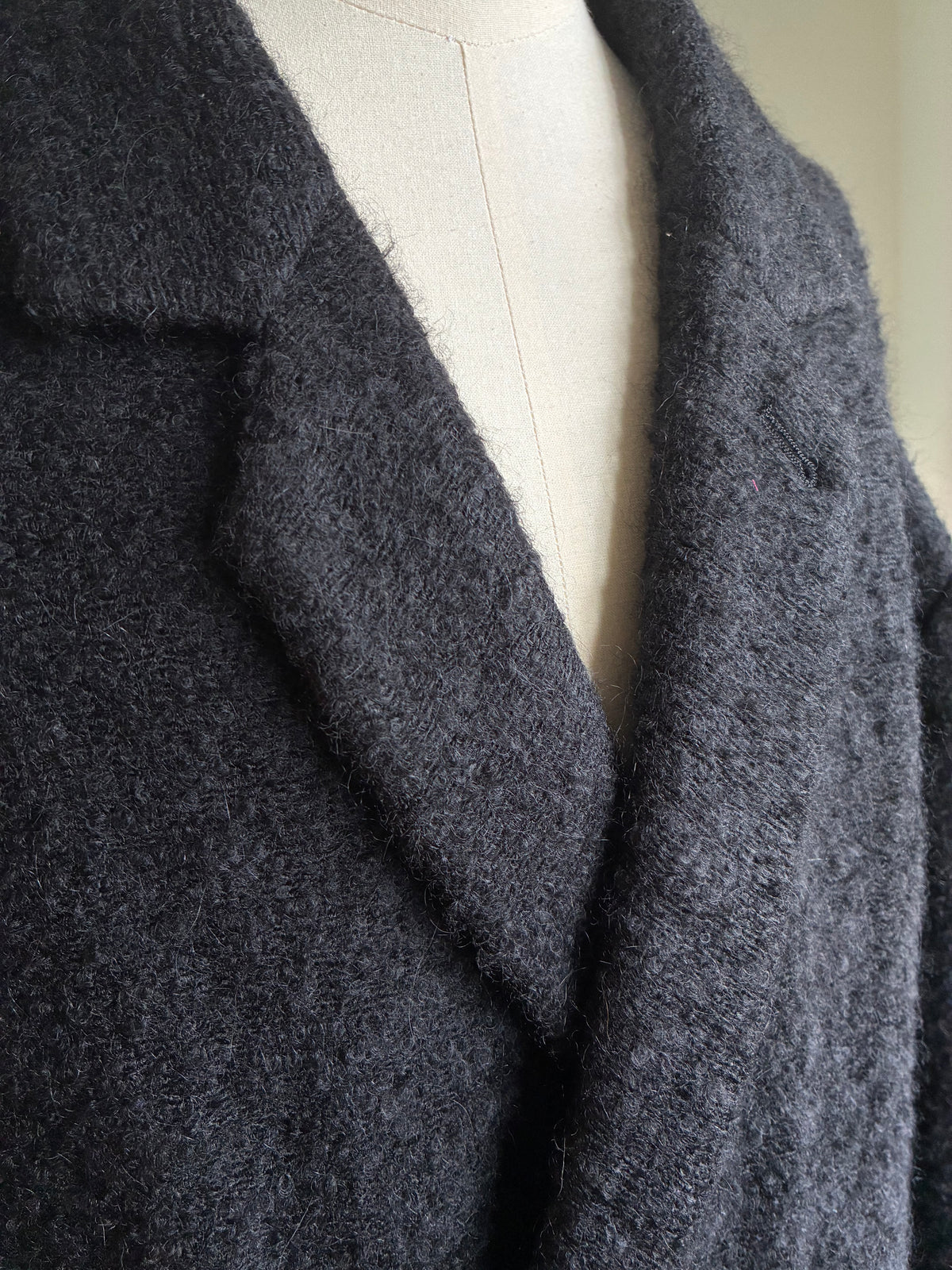 SEEALL  SAU61 CT182(WT-001) EXTRA OVERSIZED HALF COAT