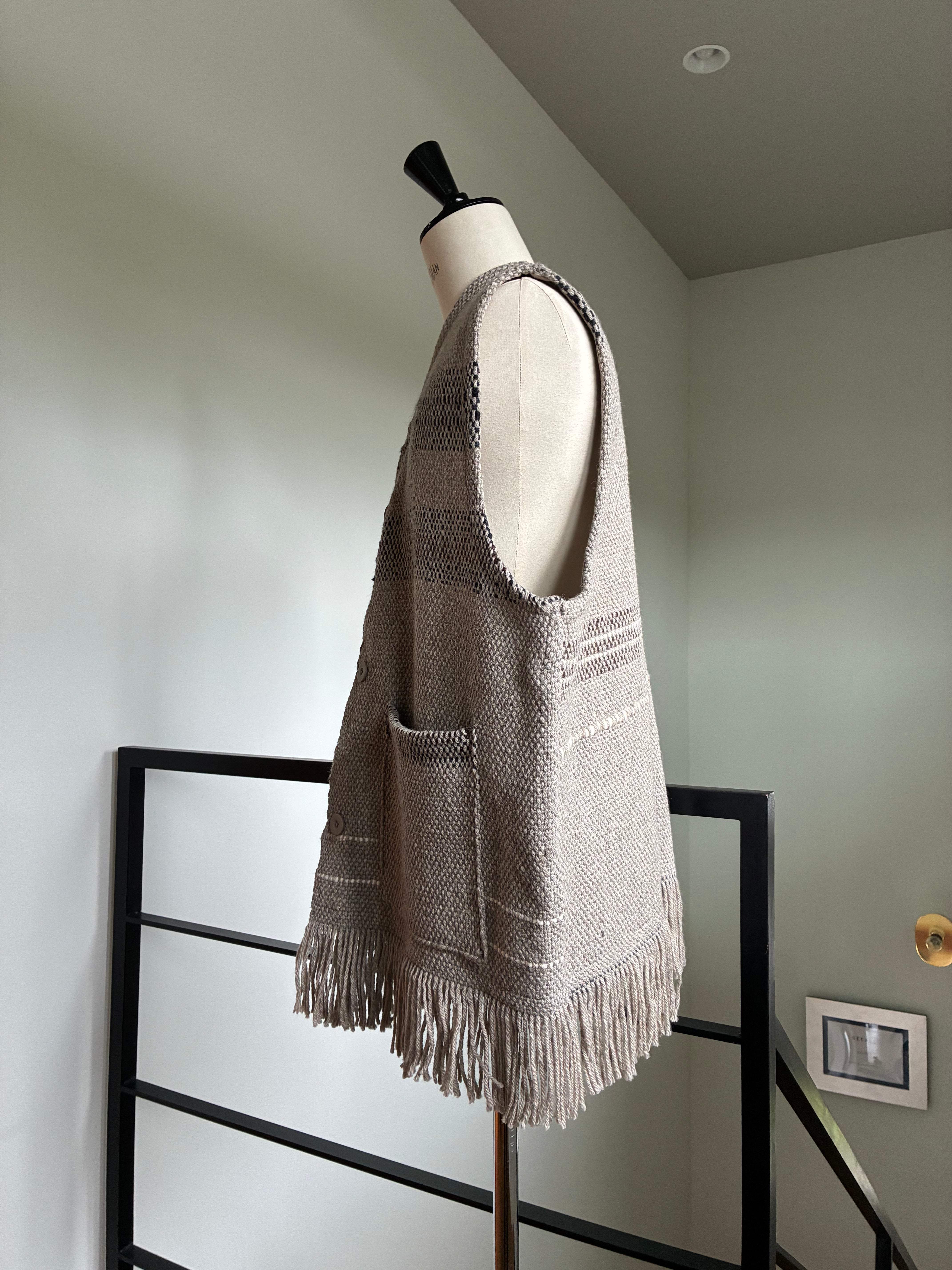 SEEALL  SAU61 TL882 TELAR OVERSIZED GILET　
