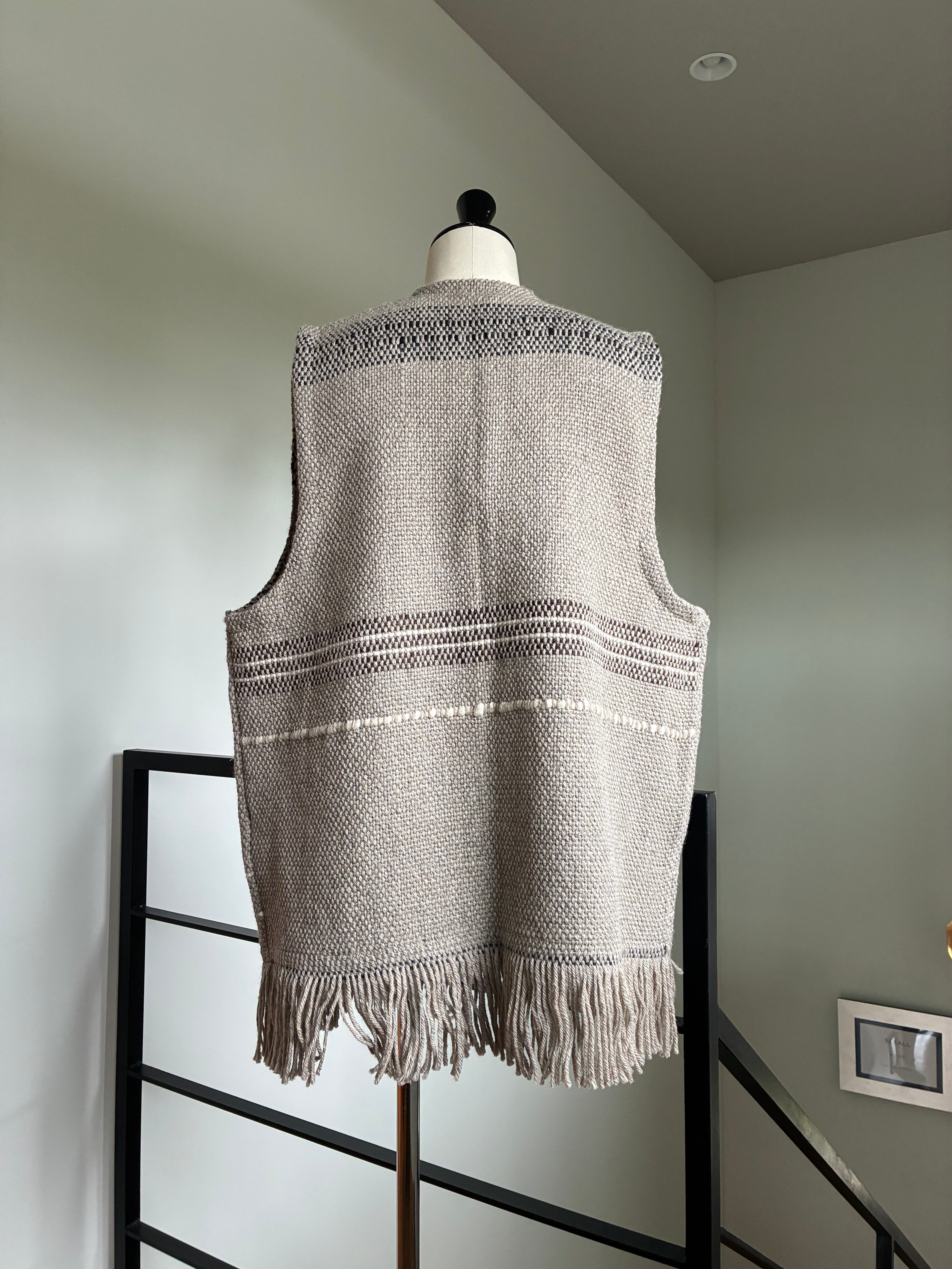 SEEALL  SAU61 TL882 TELAR OVERSIZED GILET　