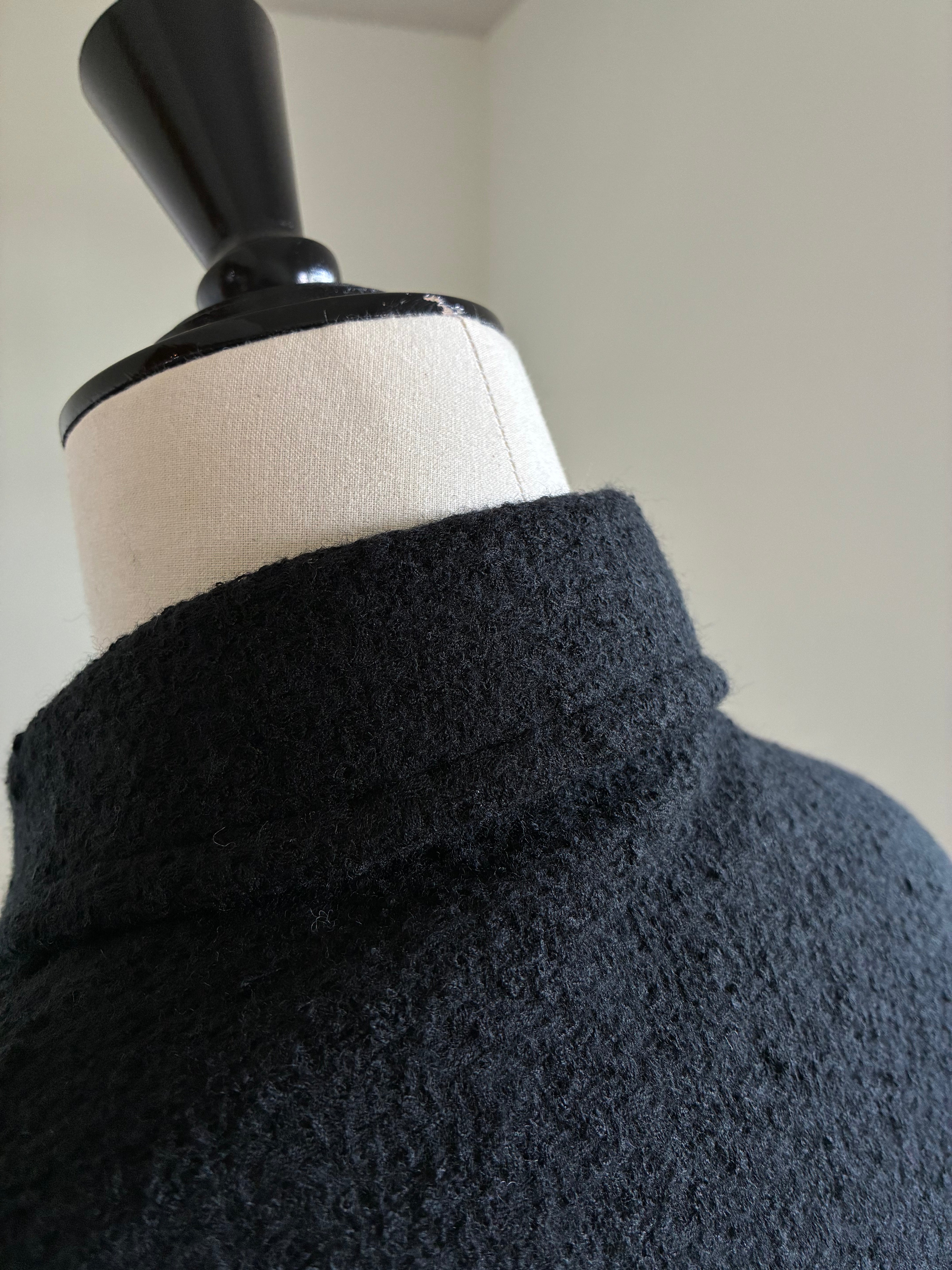 nonnotte 099 Draping Big Yoke Raglan Drizzler Jacket