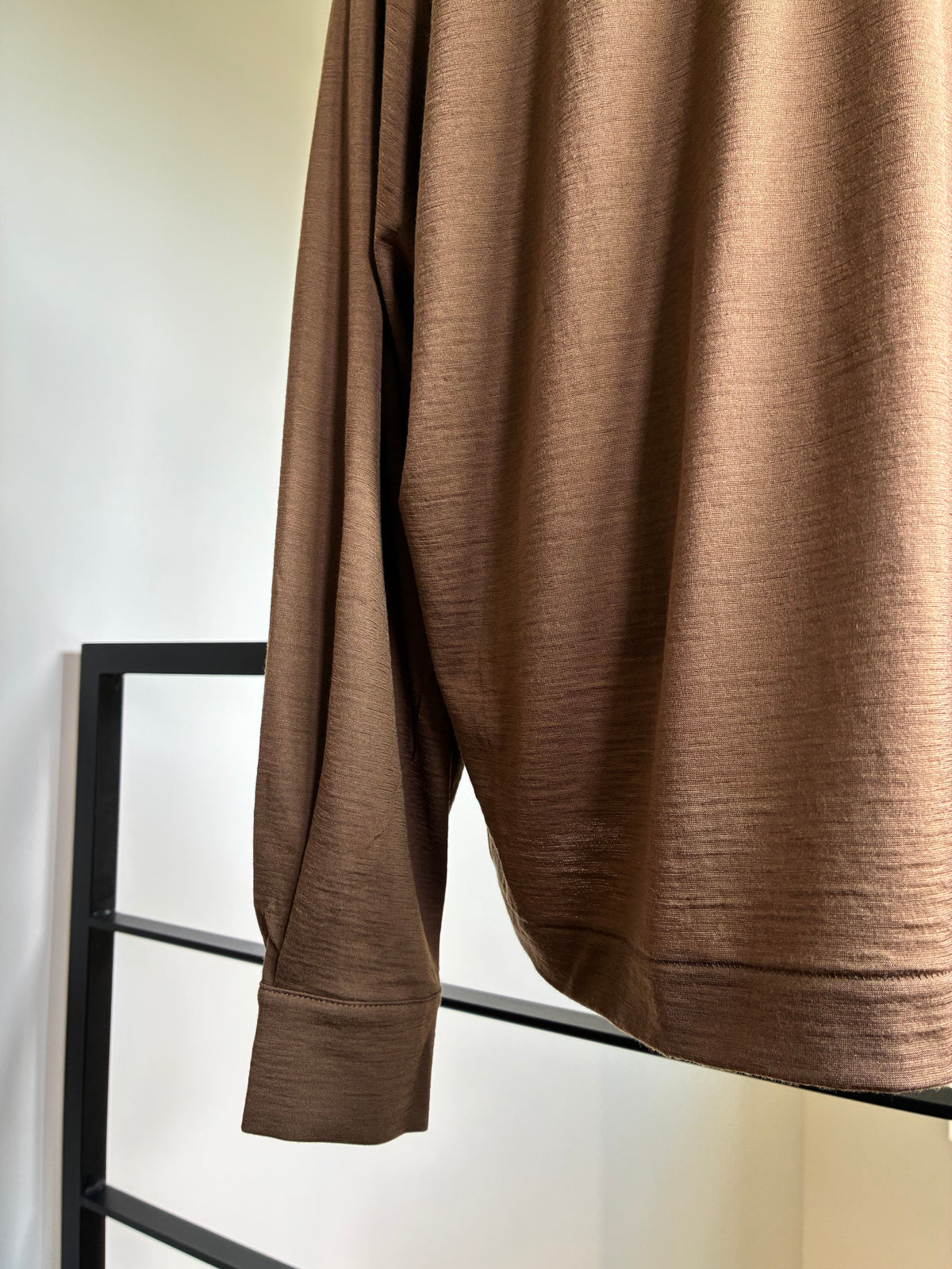 nonnotte 036 Shawl Collar V/N Tapered Oversized L/S