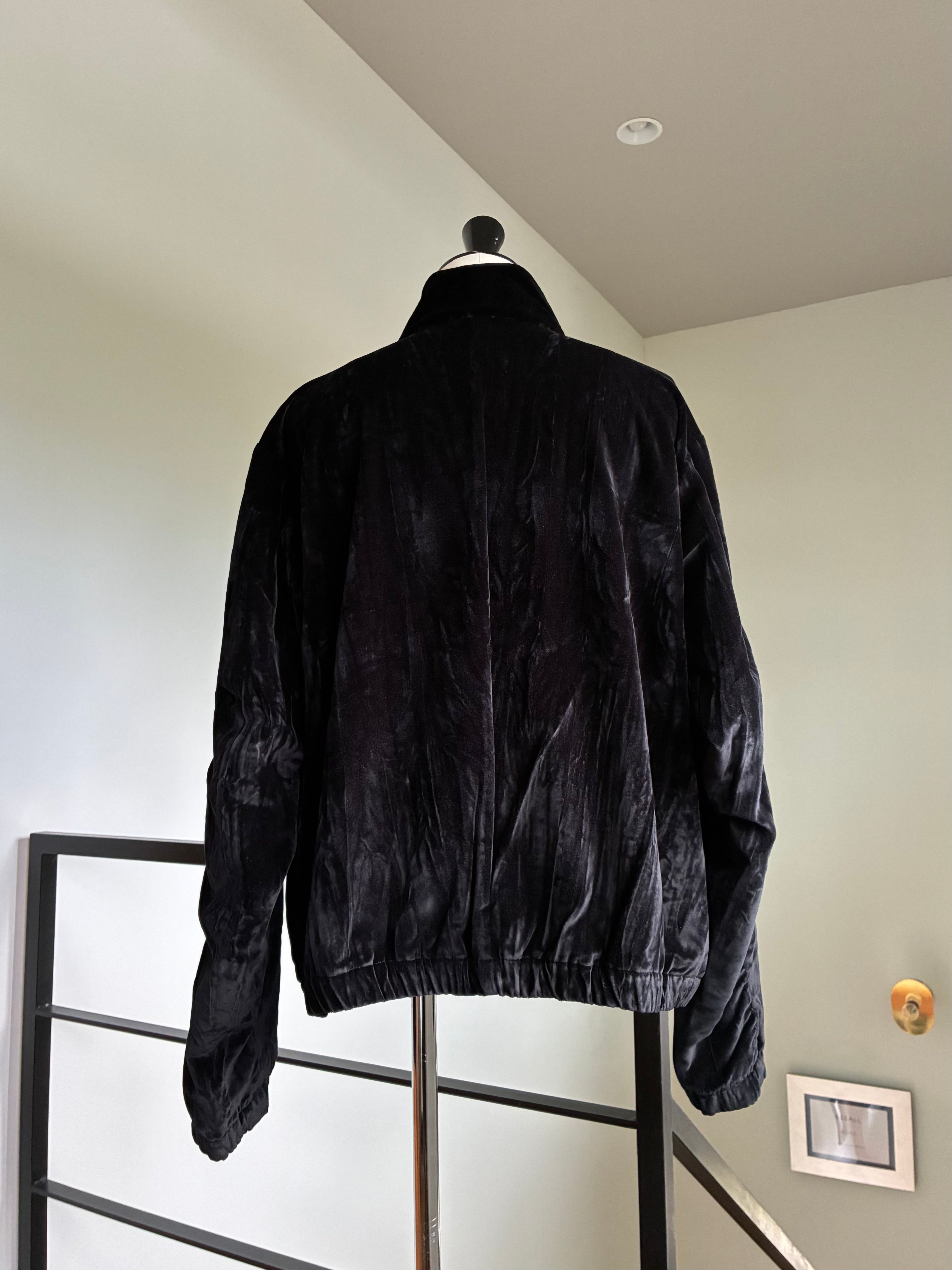 gabriela coll garments キュプラジャケット GABRIELA COLL GARMENTS S19 NO.261 COTTON VELVET ZIPPER JACKET