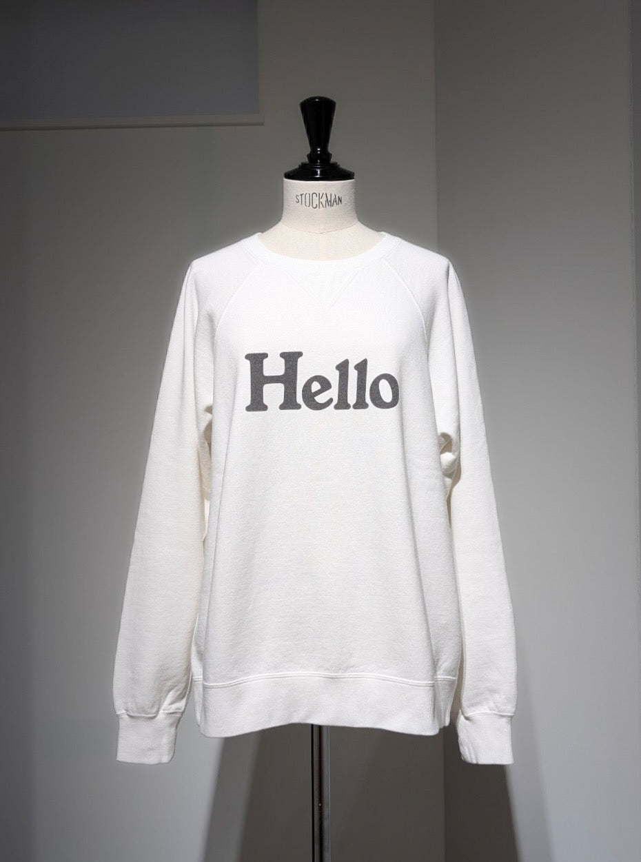 MADISONBLUE  HELLO SWEAT L/S URAKE DYED