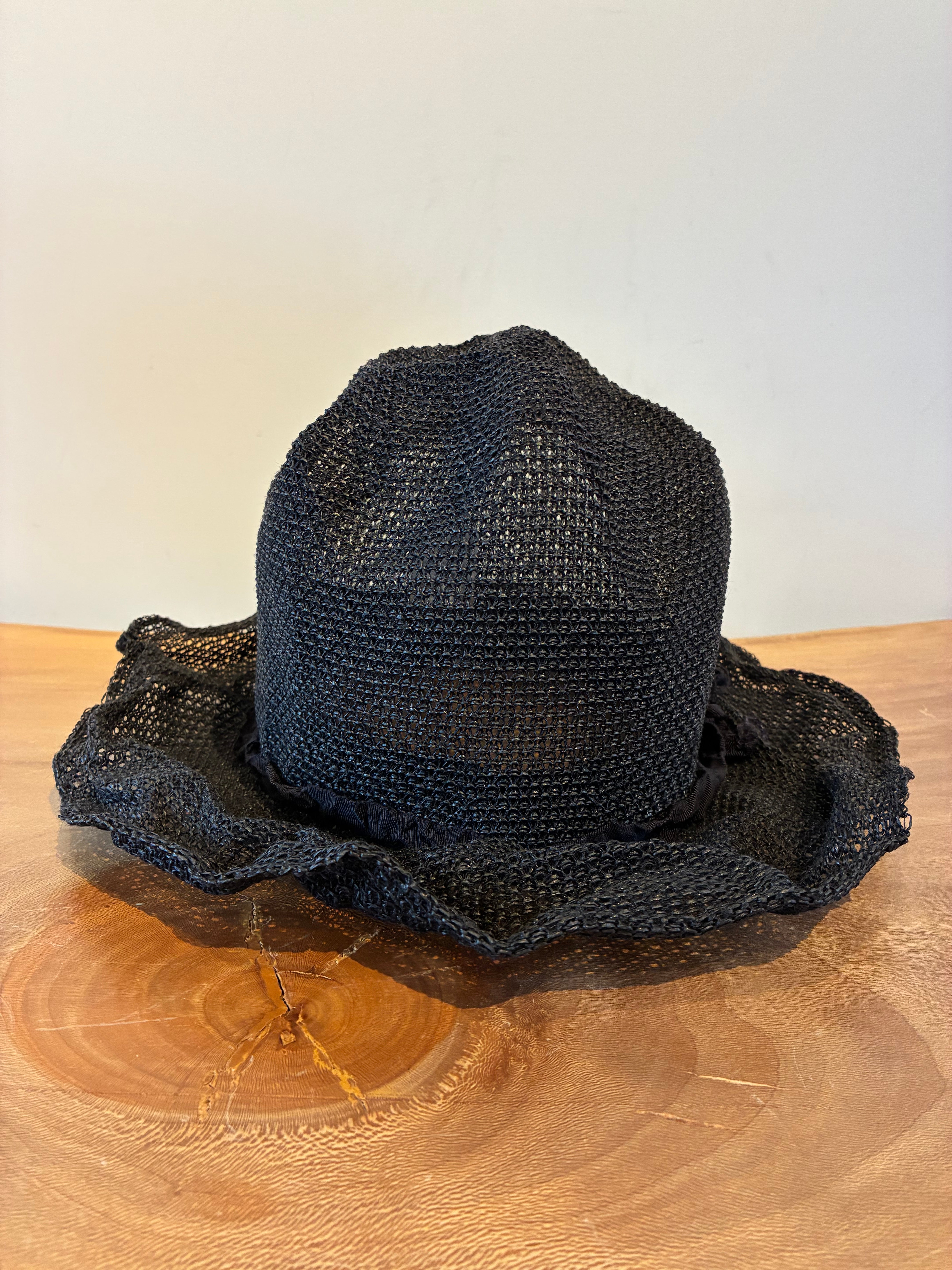 yohji yamamoto HP-H03-960-4-4 PAPER PE BODY MOUNTAIN HAT
