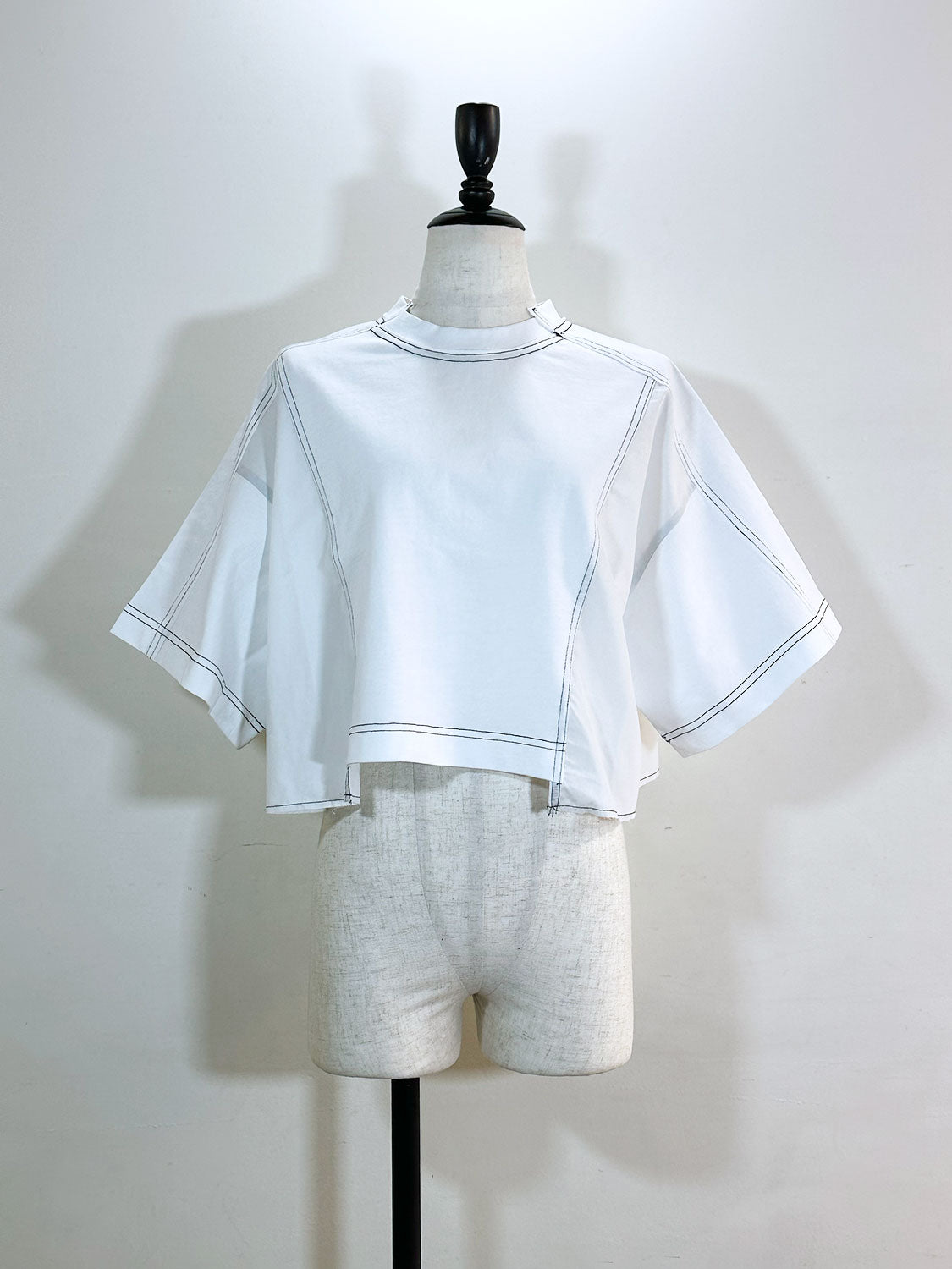 MAISONSPECIAL Docking Crash Short T-shirt