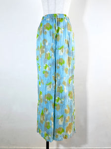 MAISONSPECIAL   Floral Pattern Pleated Easy Pants