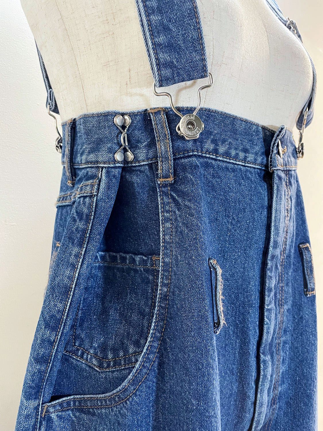 PRANK PROJECT Loose Waist Two-way Salopette Pants