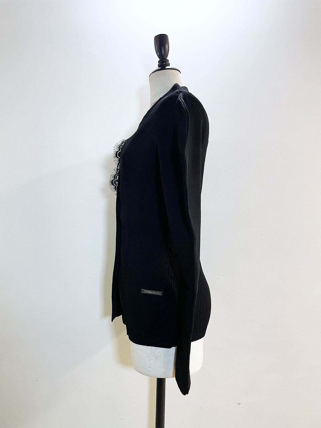 PRANK PROJECT puff sleeve knit cardigan