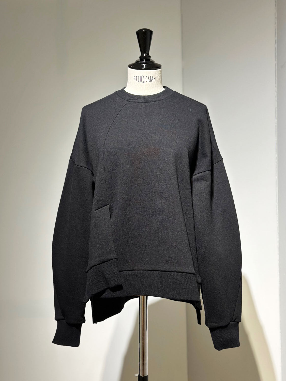 någonstans side slit pullover