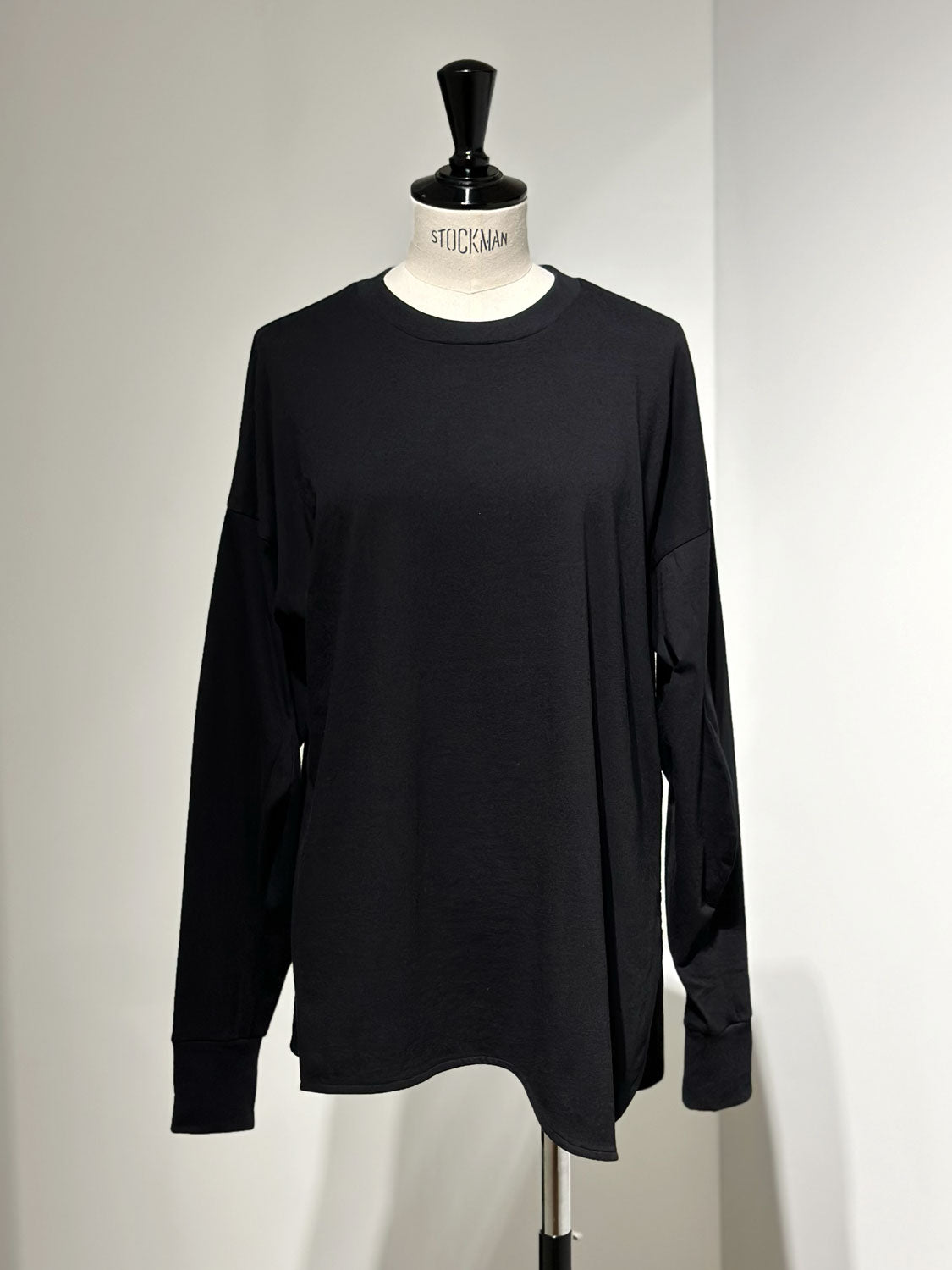 någonstans curvy long-sleeves t-shirt