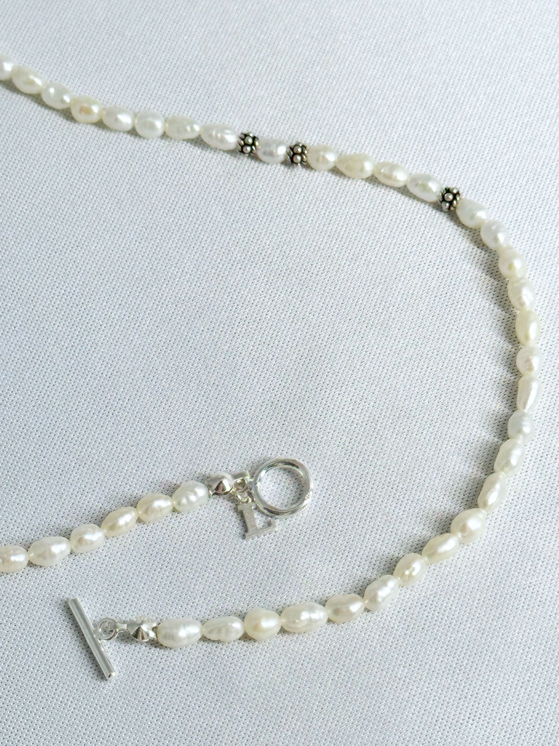 Lemme. L14307 Fragment Pearl Necklace