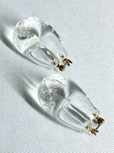 Lemme.  L6103 Round Icicles Earrings